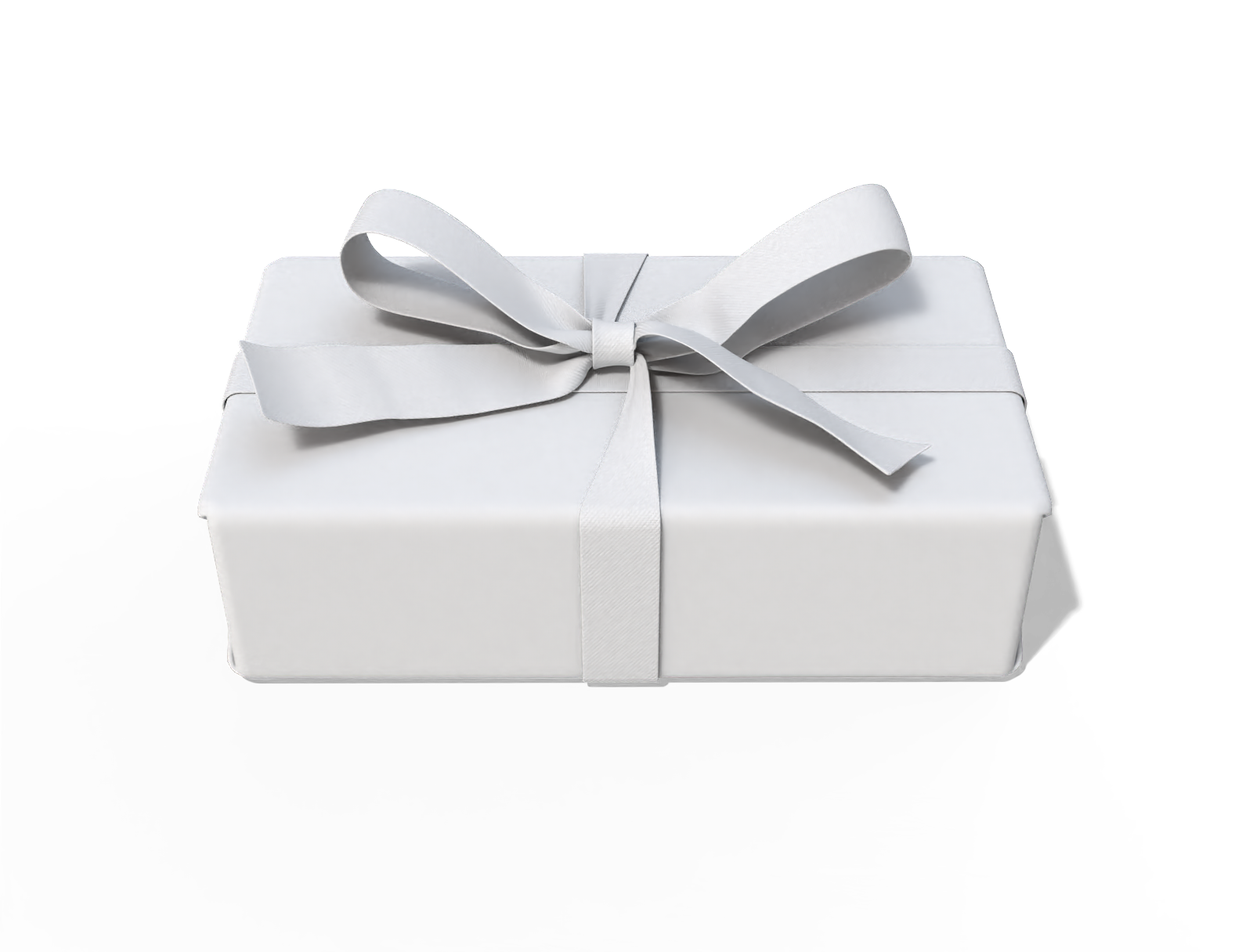 Surprise gift box — White paperboard