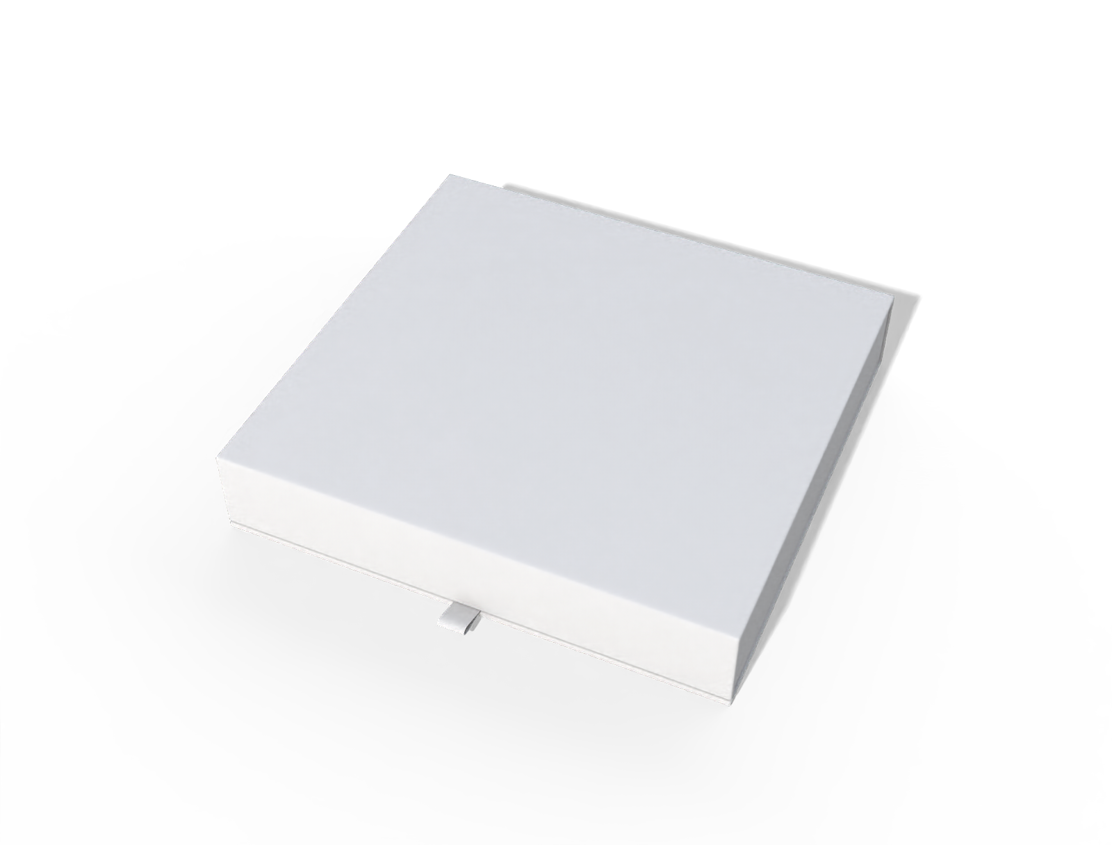 Jewelry gift box — White paperboard