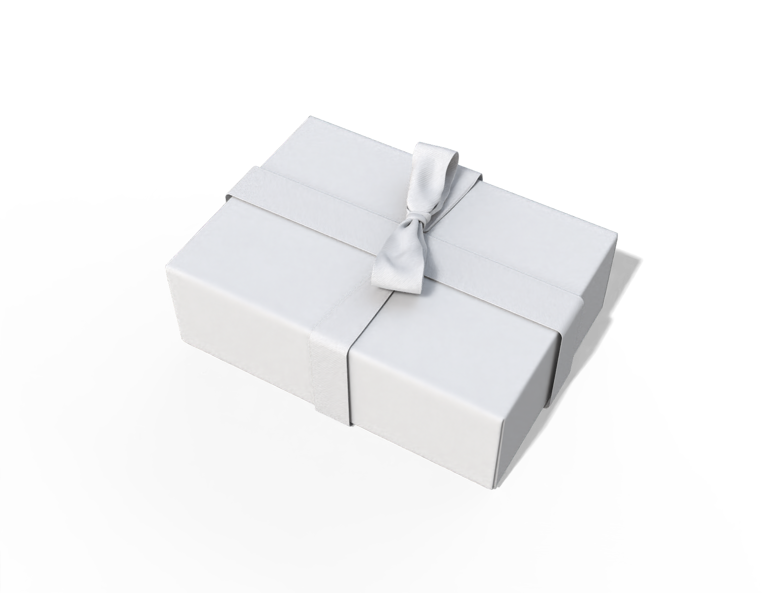 Chocolate gift box — White paperboard