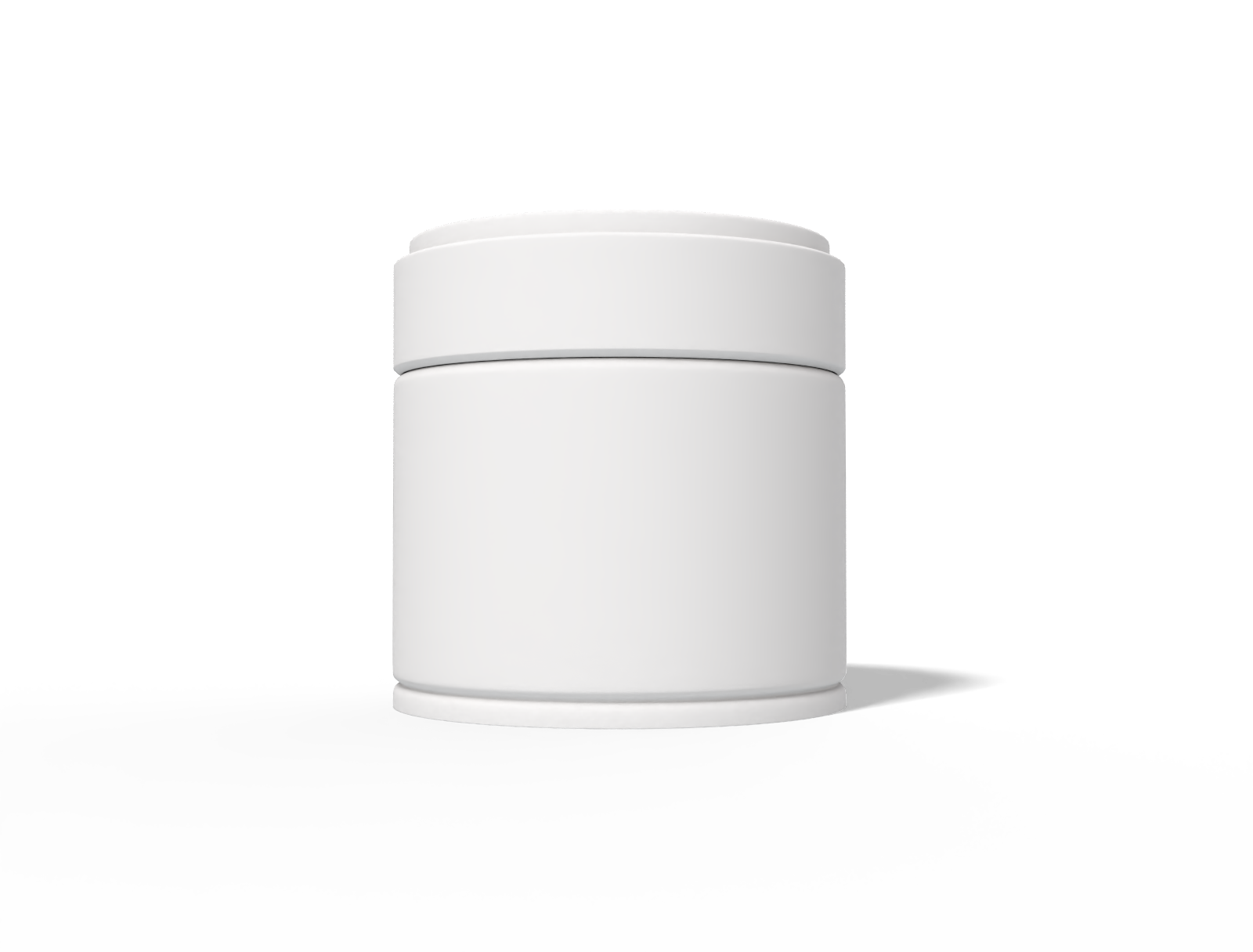 Matcha tin can — Matte metal