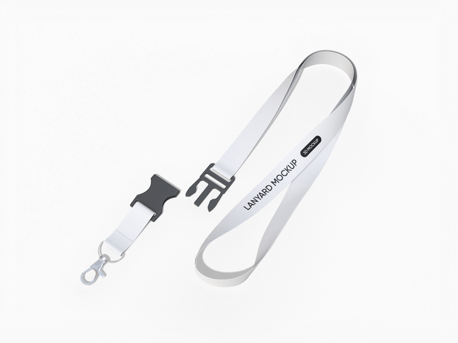 Lanyard with detachable buckle — Ntlon