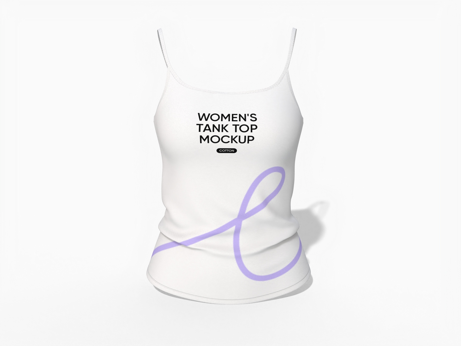 Women's tank top — Cotton base fabric