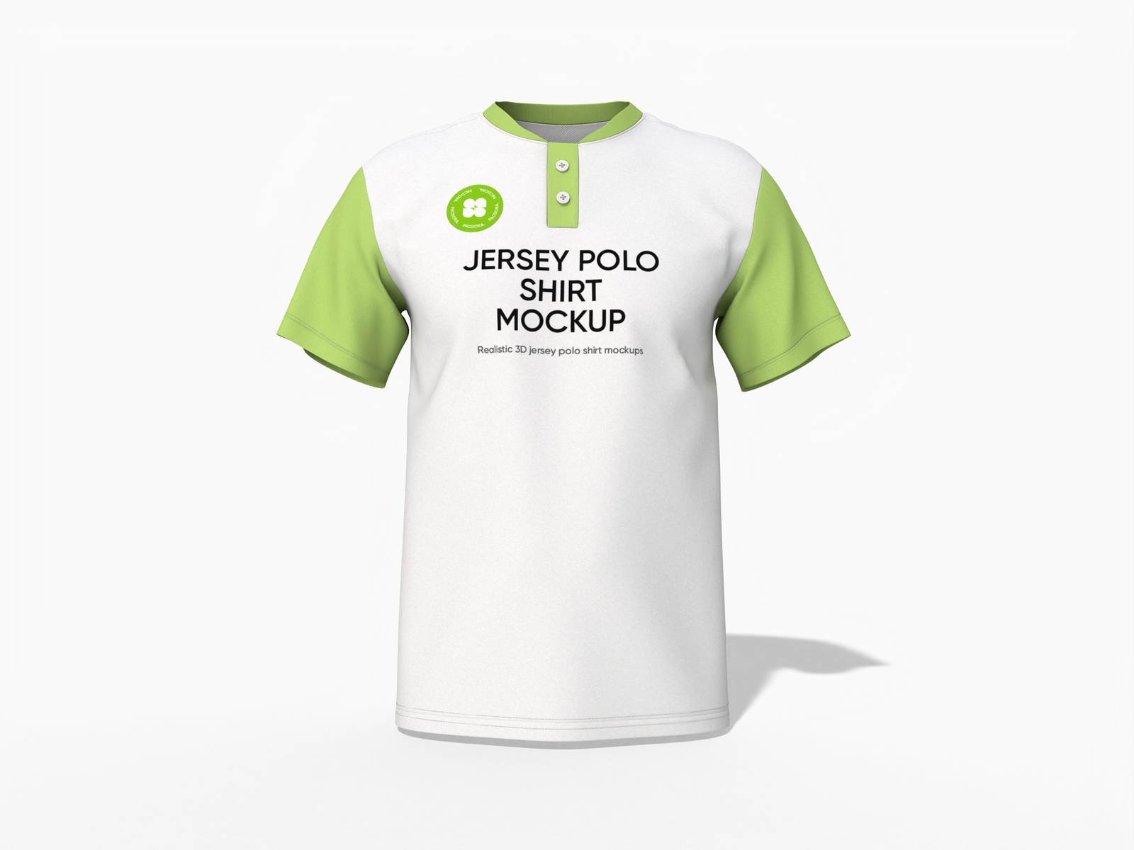 Jersey polo shirt — Cotton base fabric