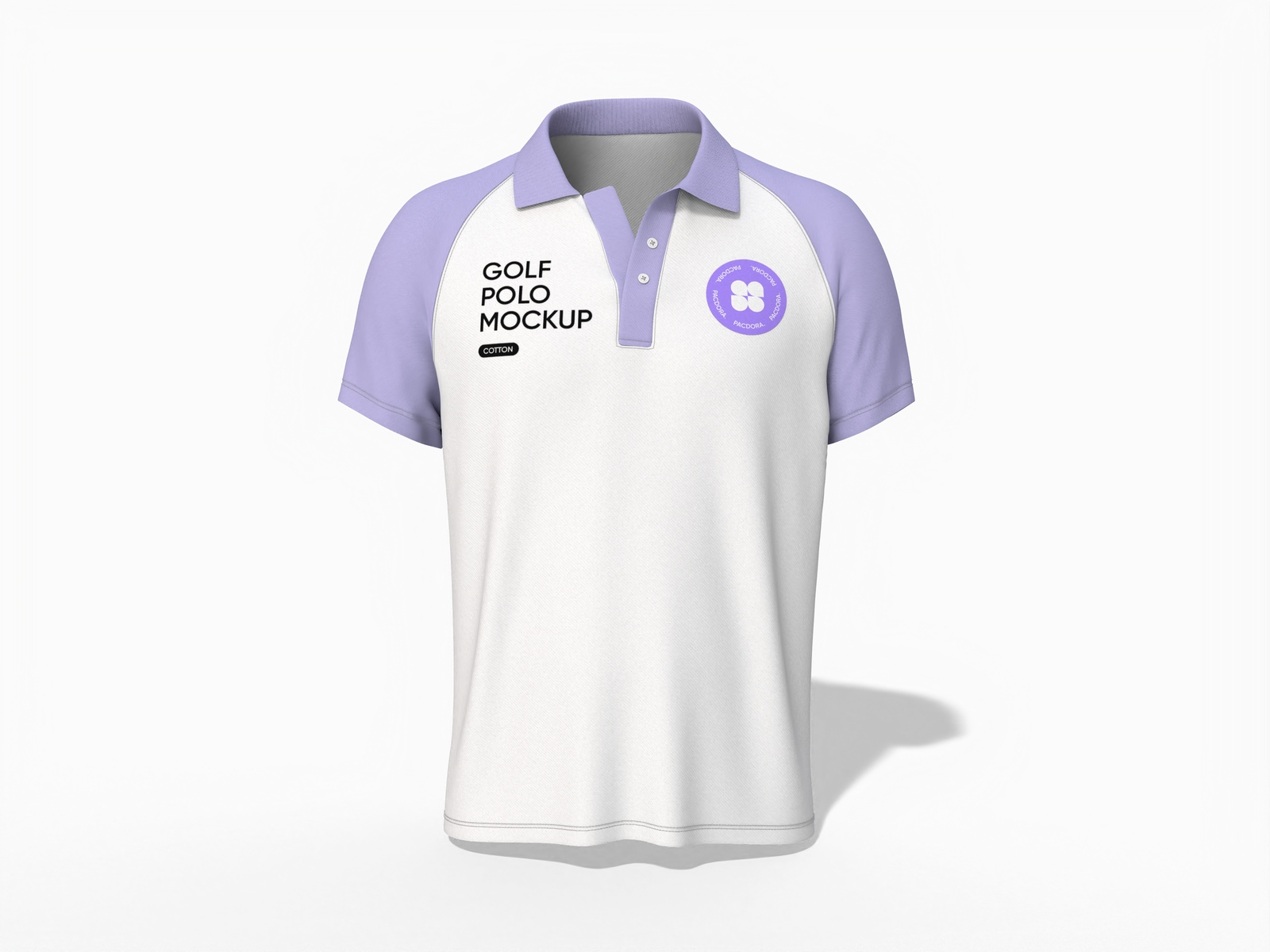 Golf polo shirt — Cotton base fabric