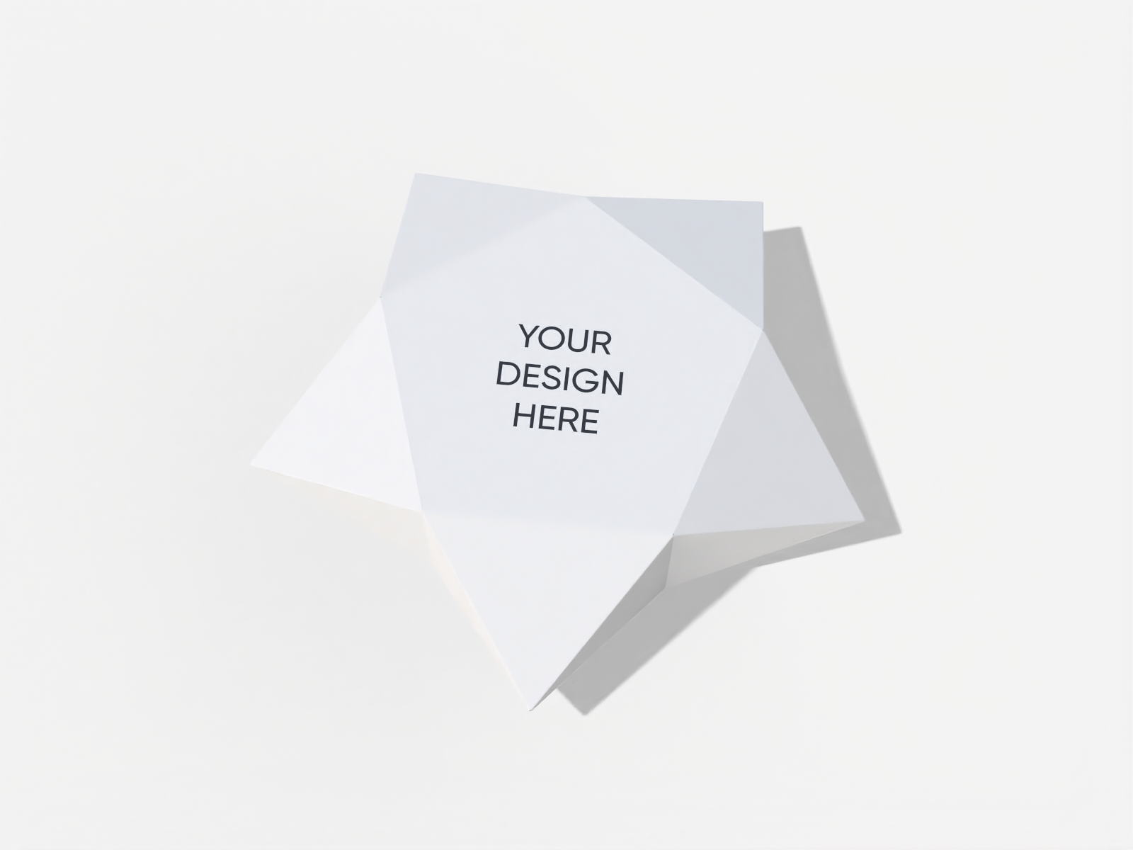 Folding star box — 250 gsm white paperboard(0.35mm)