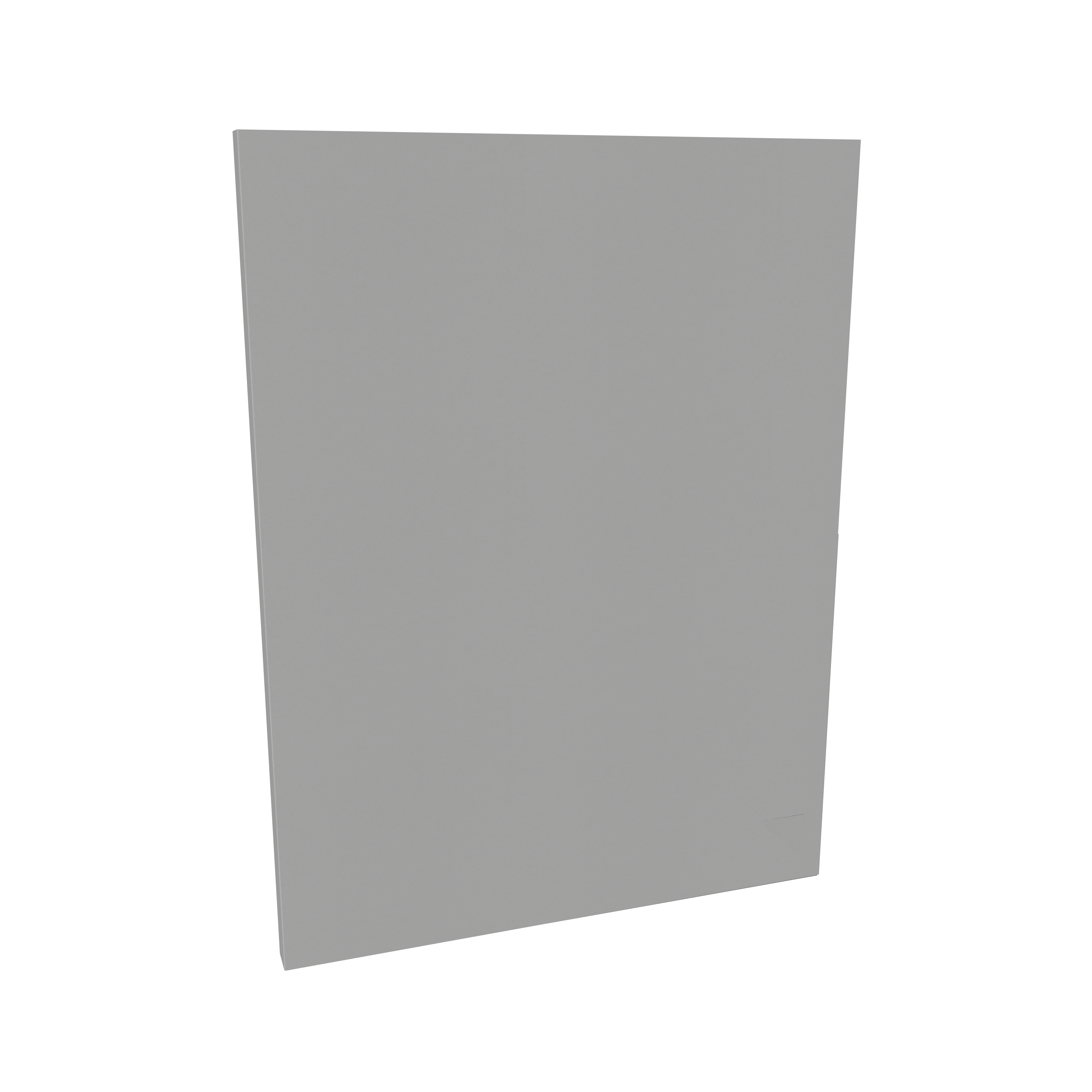 9x12"single-layer folder — White paperboard