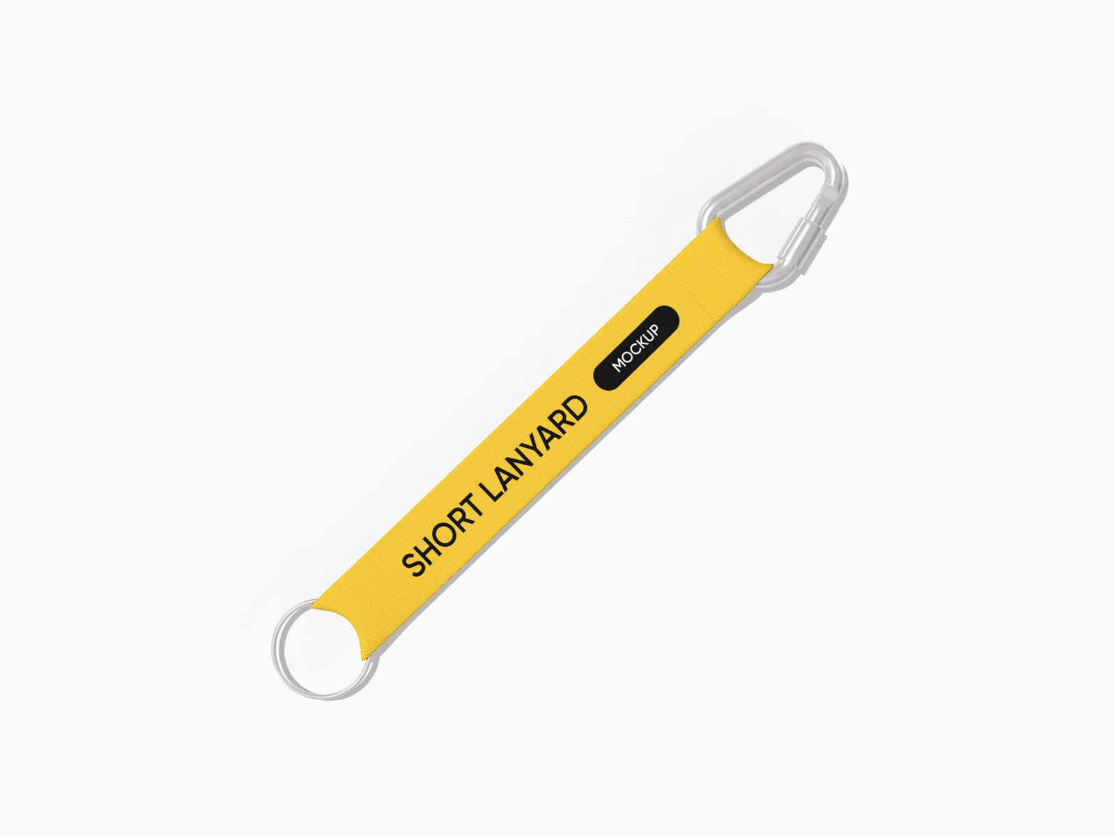Carabiner with short lanyard — Ntlon
