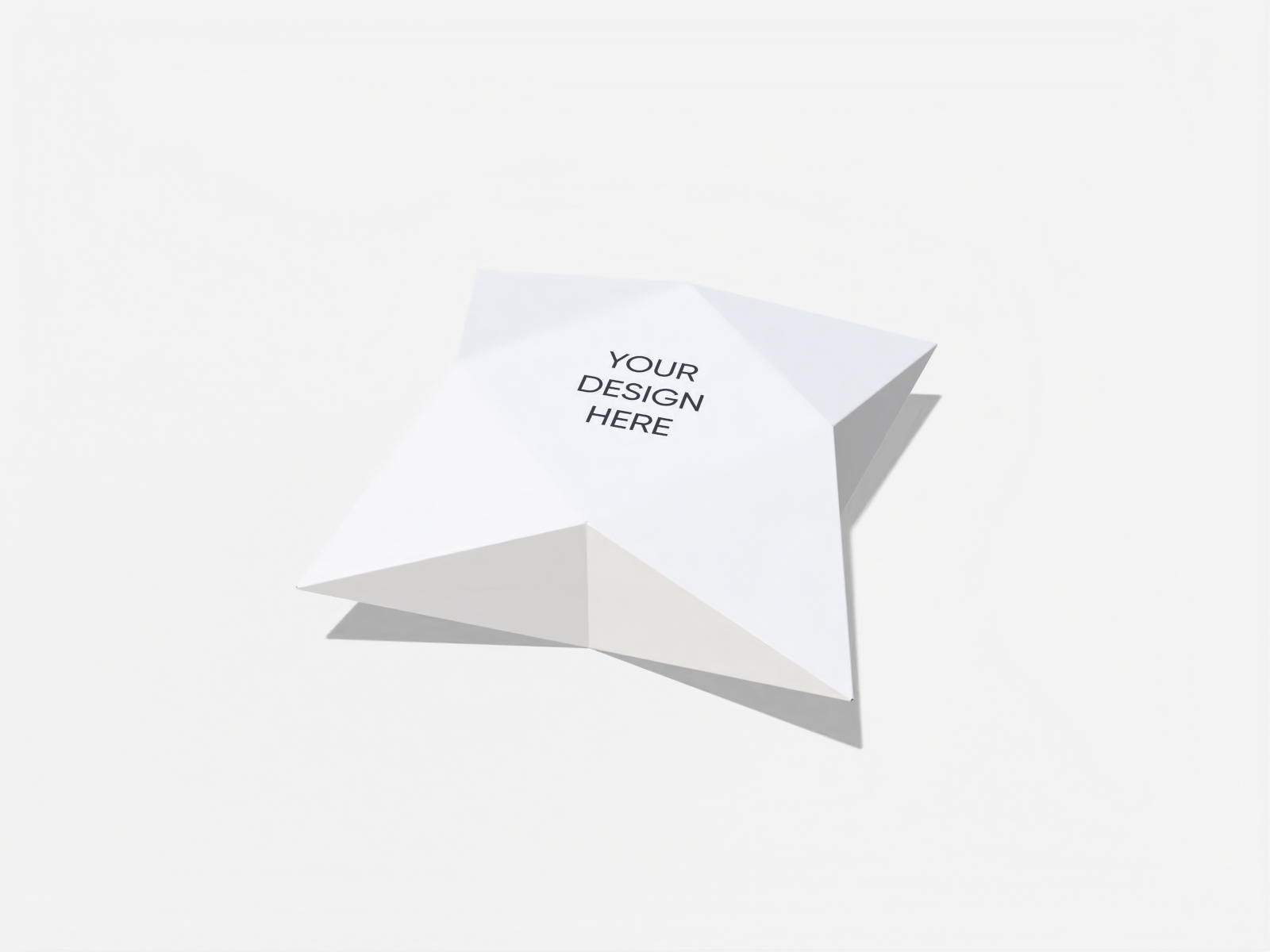 Paper star box — 250 gsm white paperboard(0.35mm)