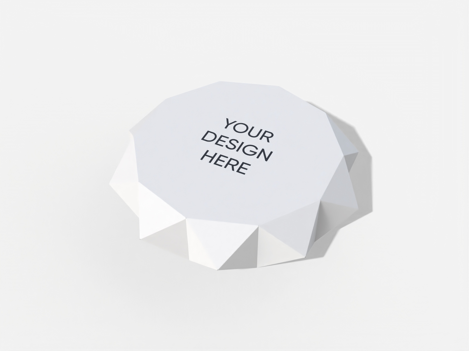 Cardboard star — 250 gsm white paperboard(0.35mm)