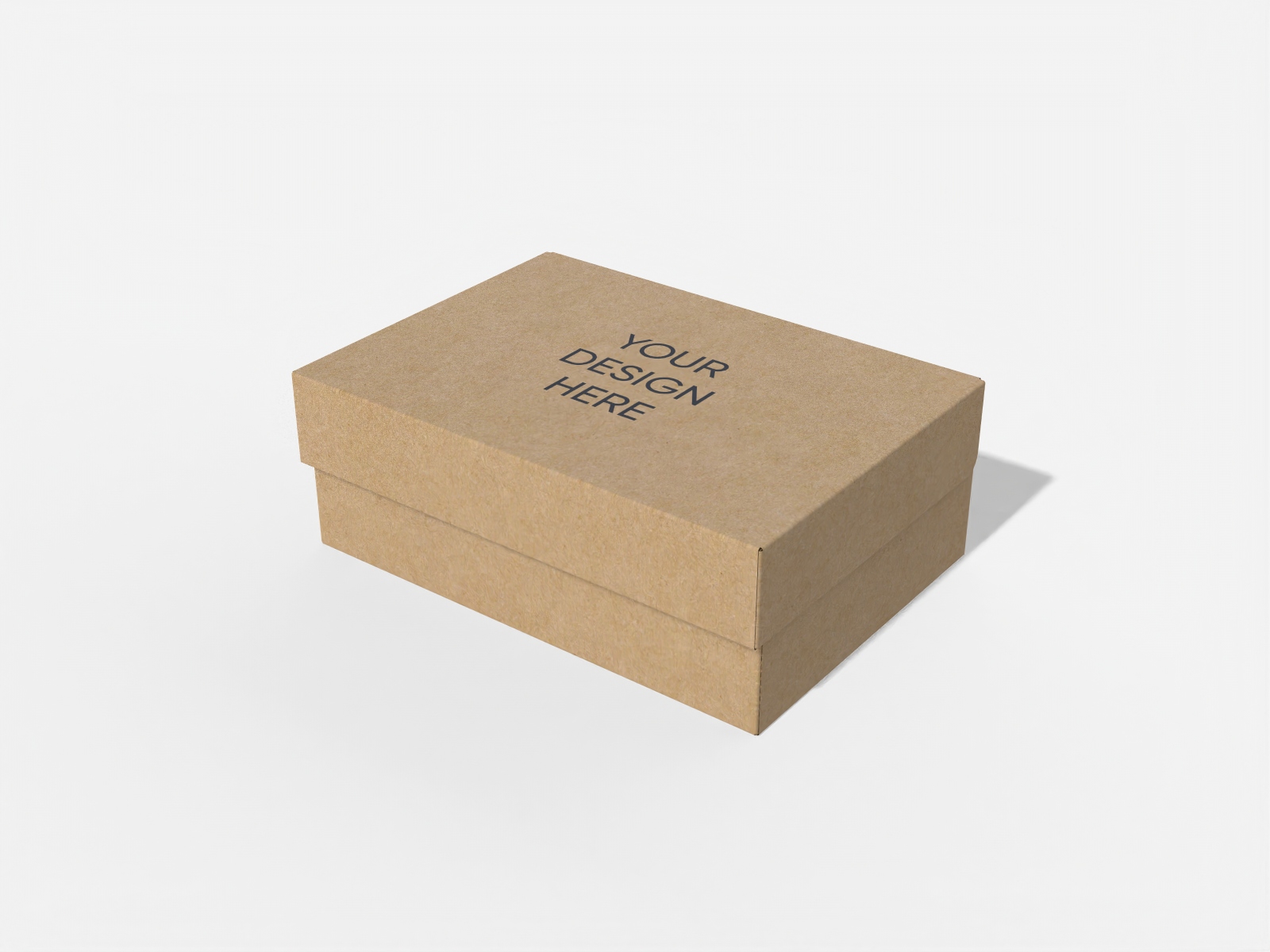 Shoe box — E-flute corrugated board