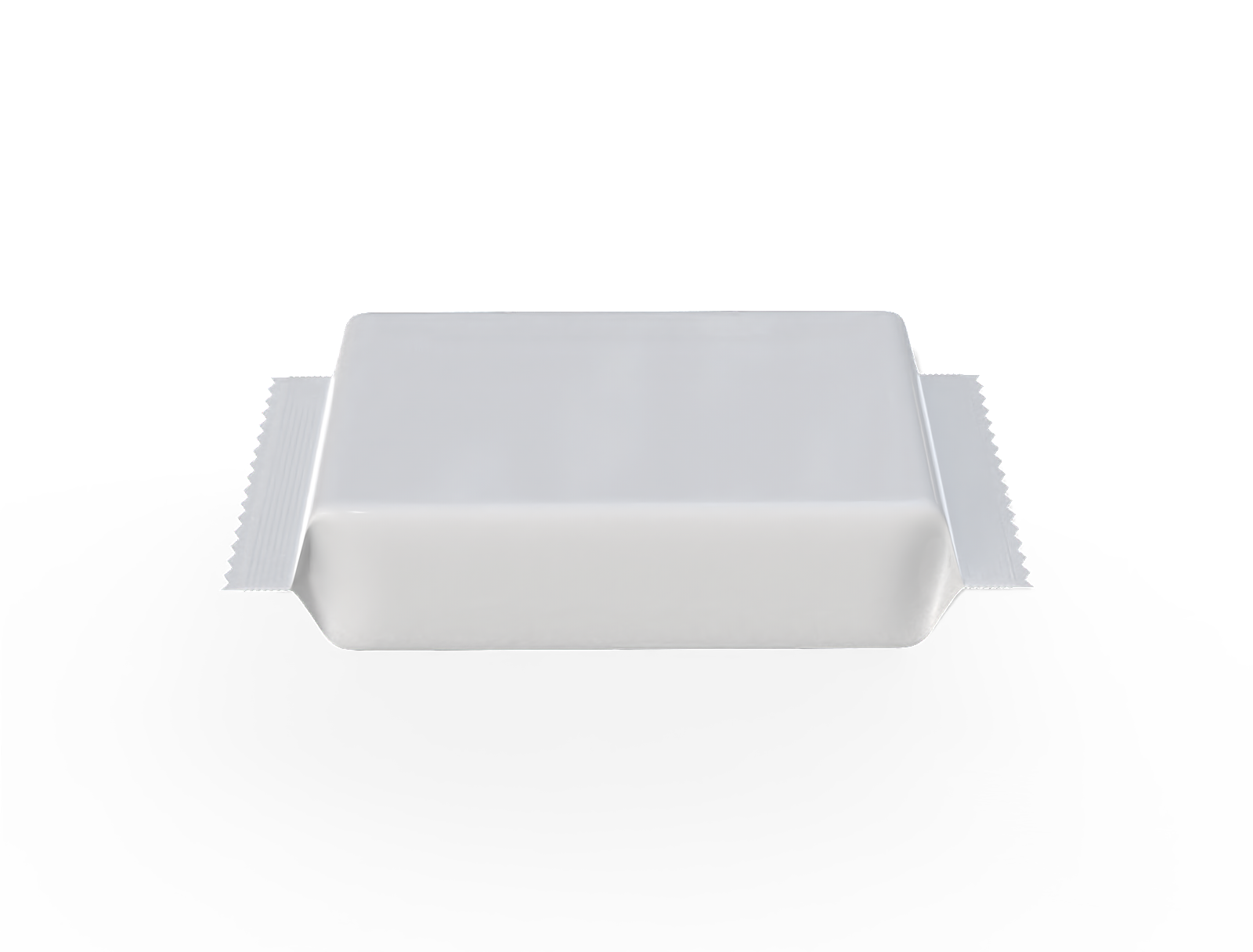 Flexible packaging back sealing bag mylar bag — Glossy plastic