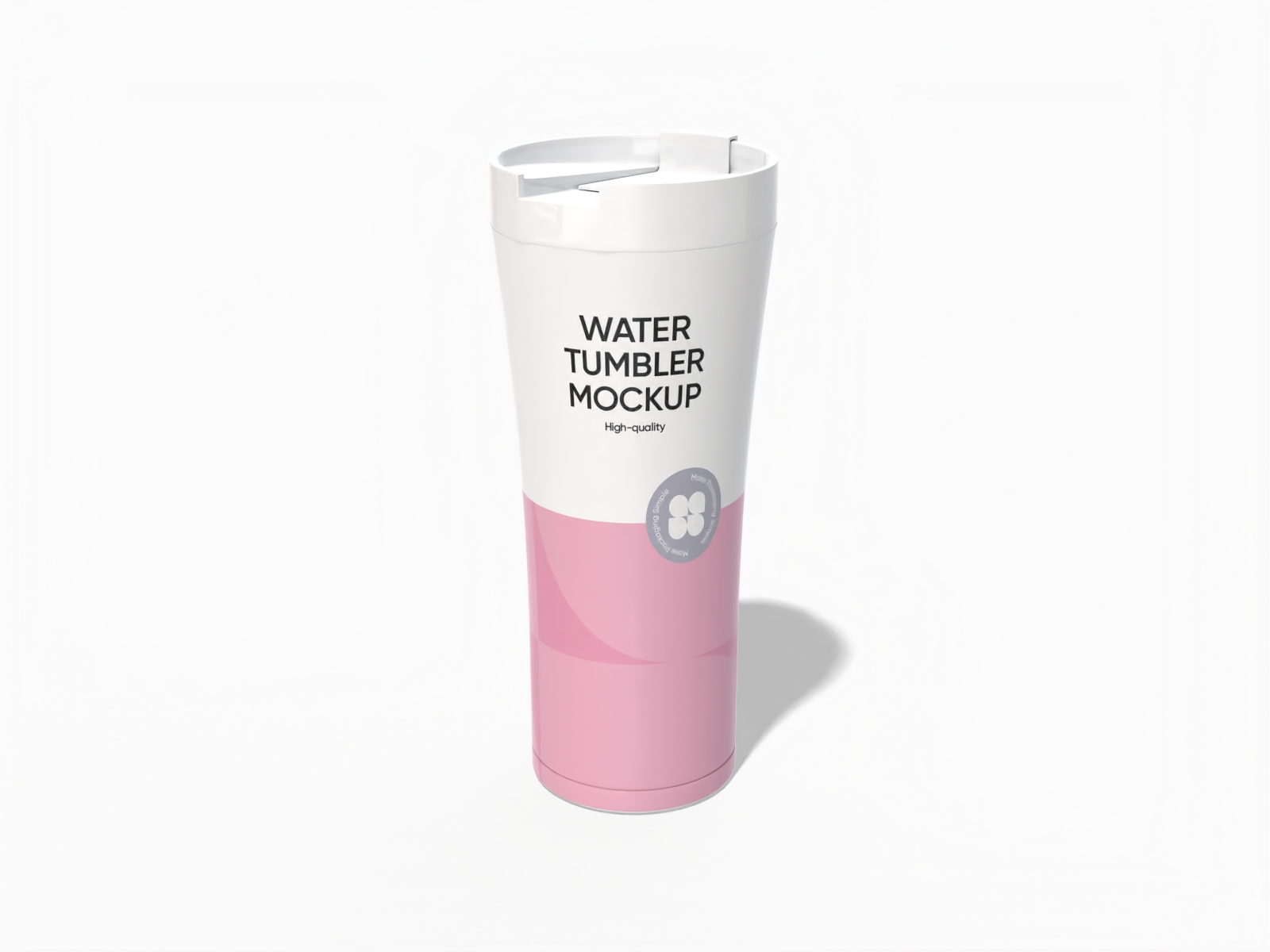 Skinny tumbler — Matte metal