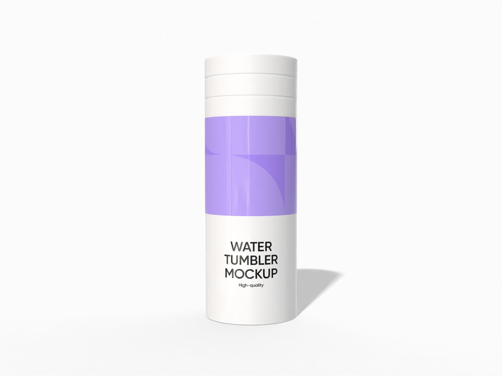 Stainless steel water tumbler — Matte metal