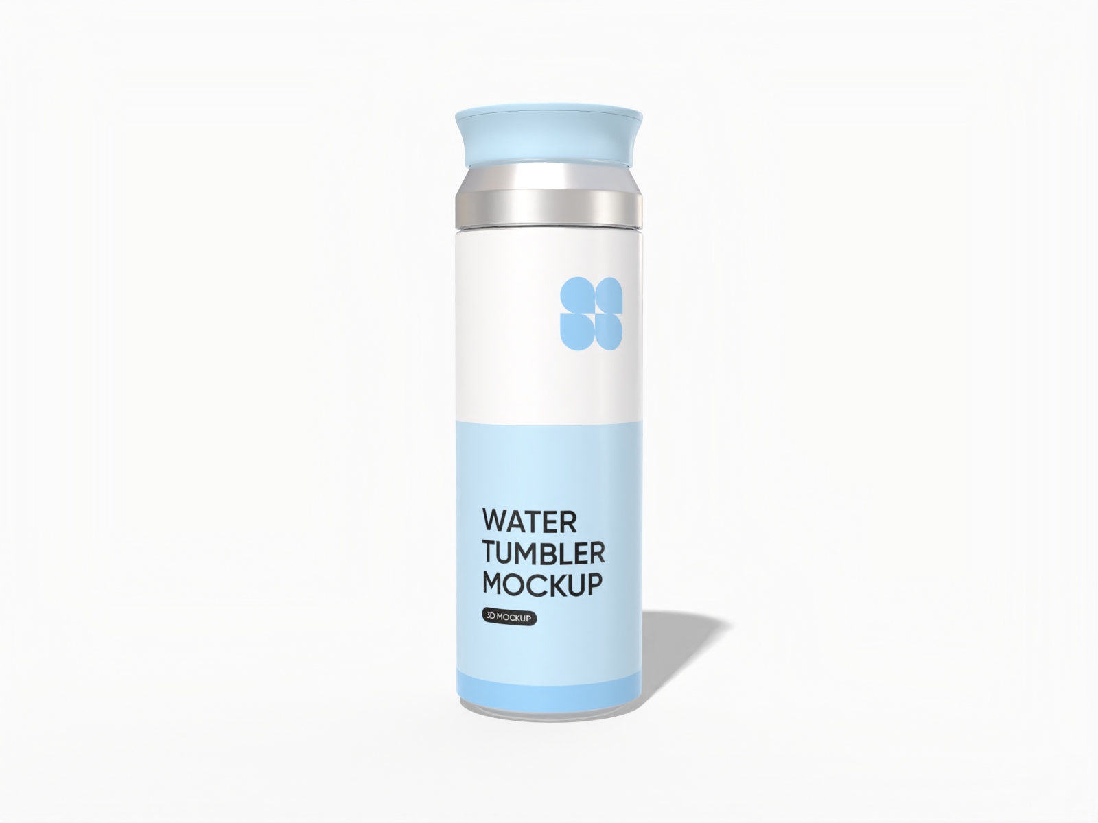 Screw cap tumbler — Matte metal