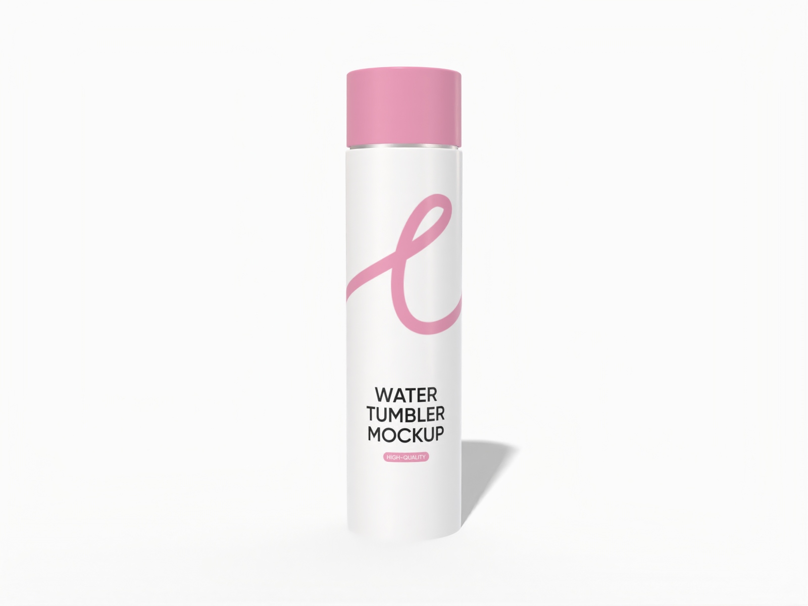 Screw cap tumbler — Matte metal