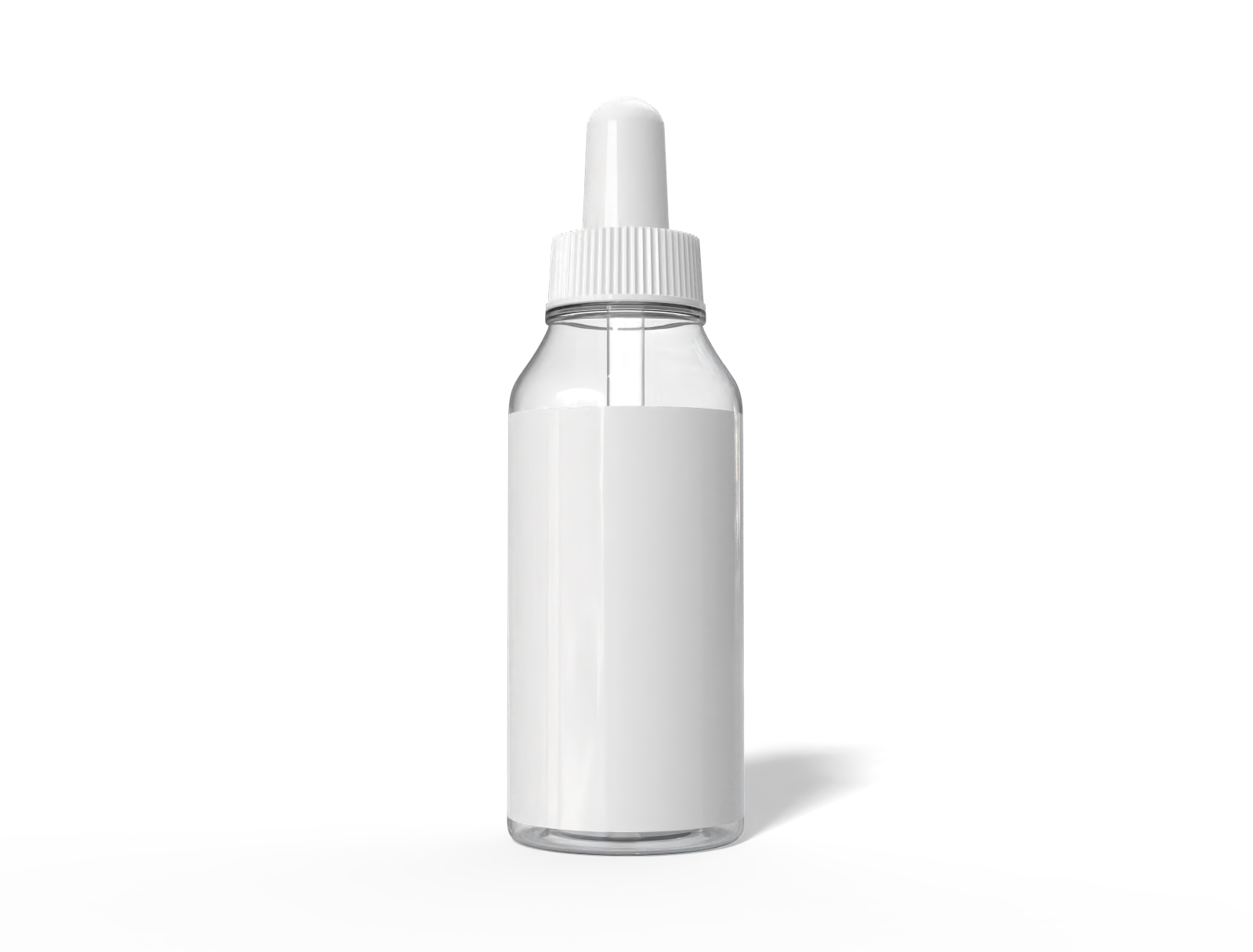 50 ml glass dropper bottle — Glossy glass