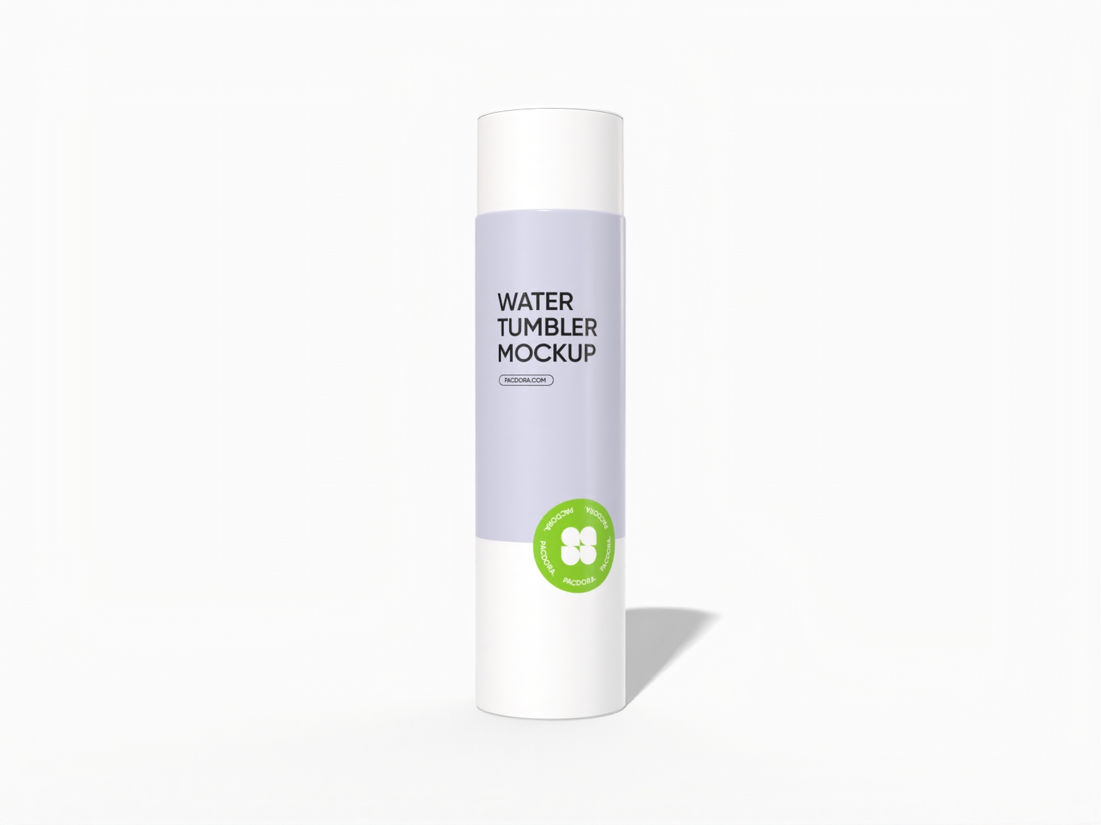 Screw cap tumbler — Matte metal