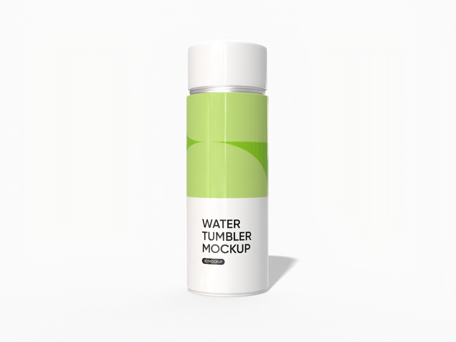 Screw cap tumbler — Matte metal
