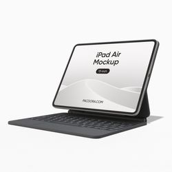 13inch iPad Air with Magic Keyboard — Matte metal