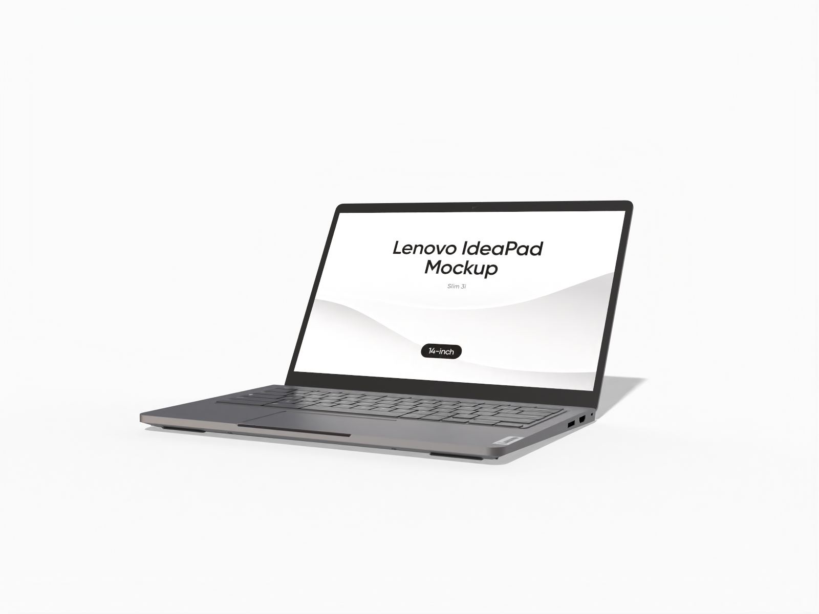 14inch Lenovo IdeaPad — Matte plastic