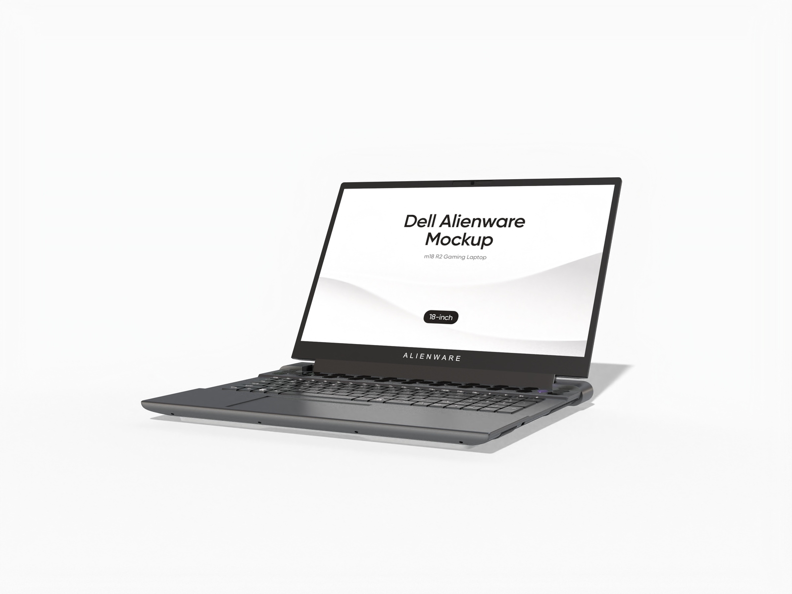 18inch Dell Alienware — Matte metal