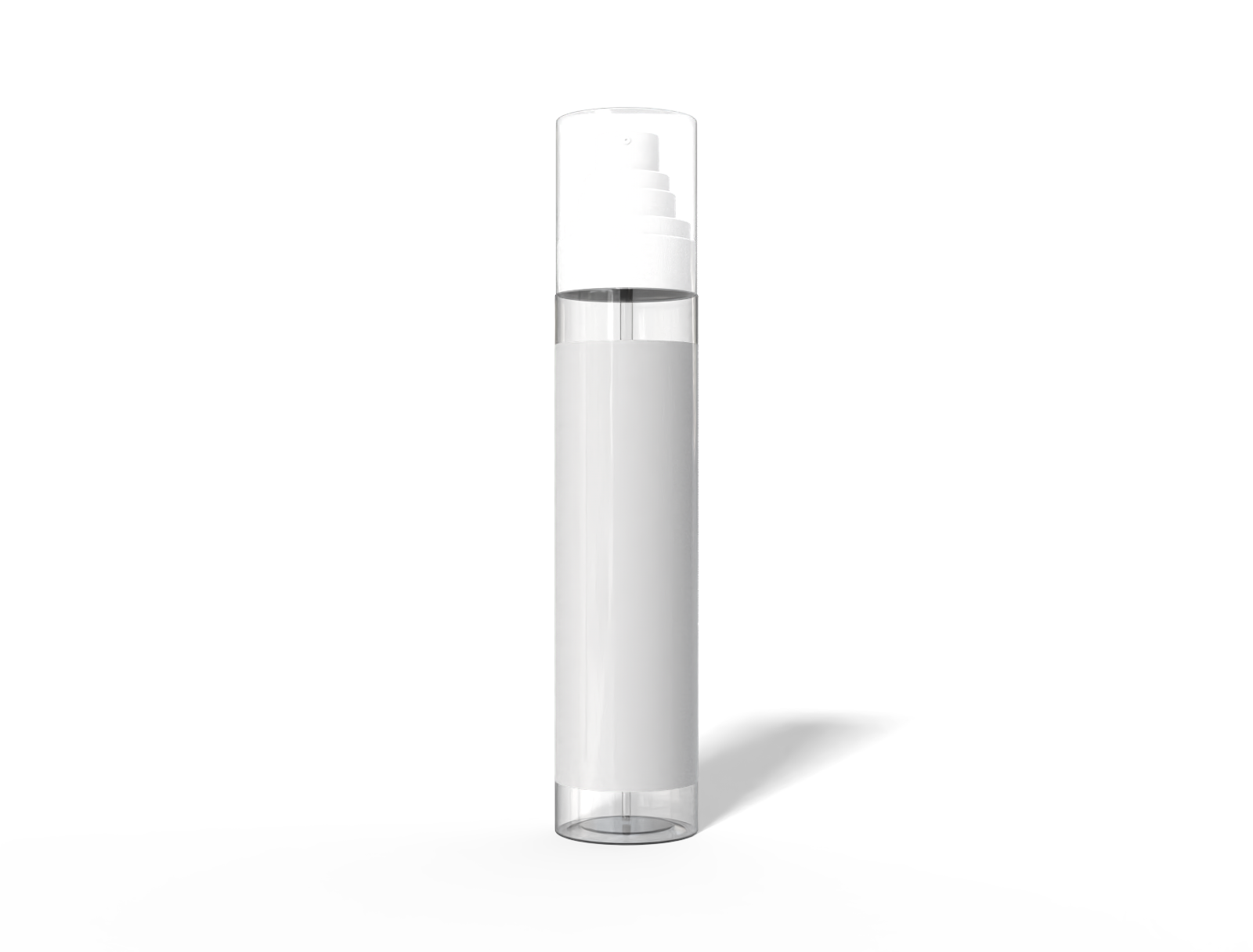 150 ml Spray bottle — Clear glossy plastic