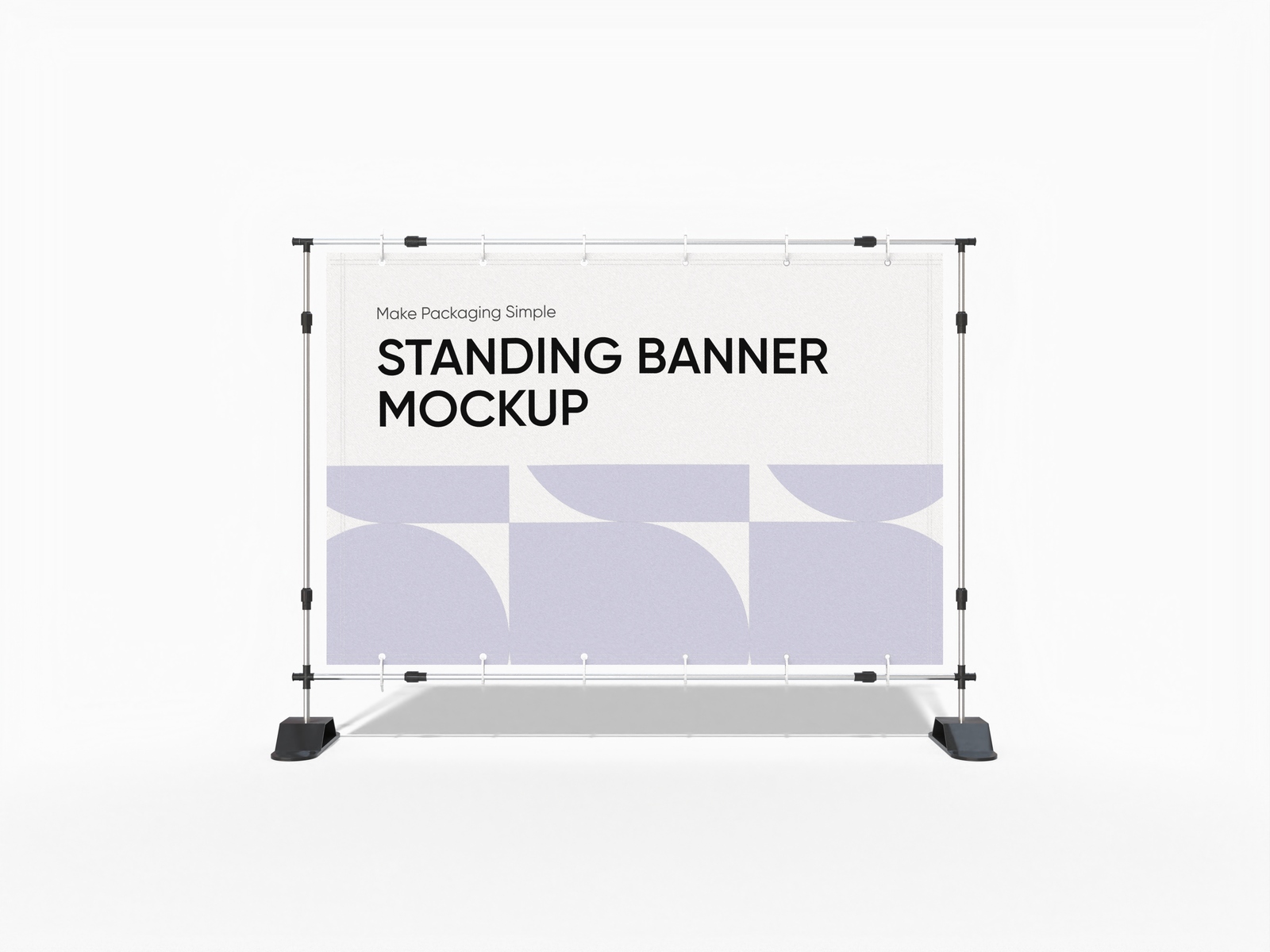 Banner stand — Cotton base fabric