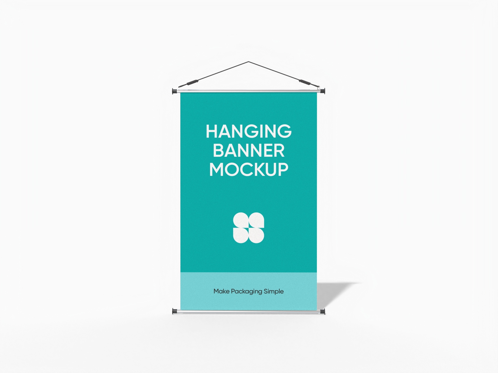 Retractable banner — Cotton base fabric
