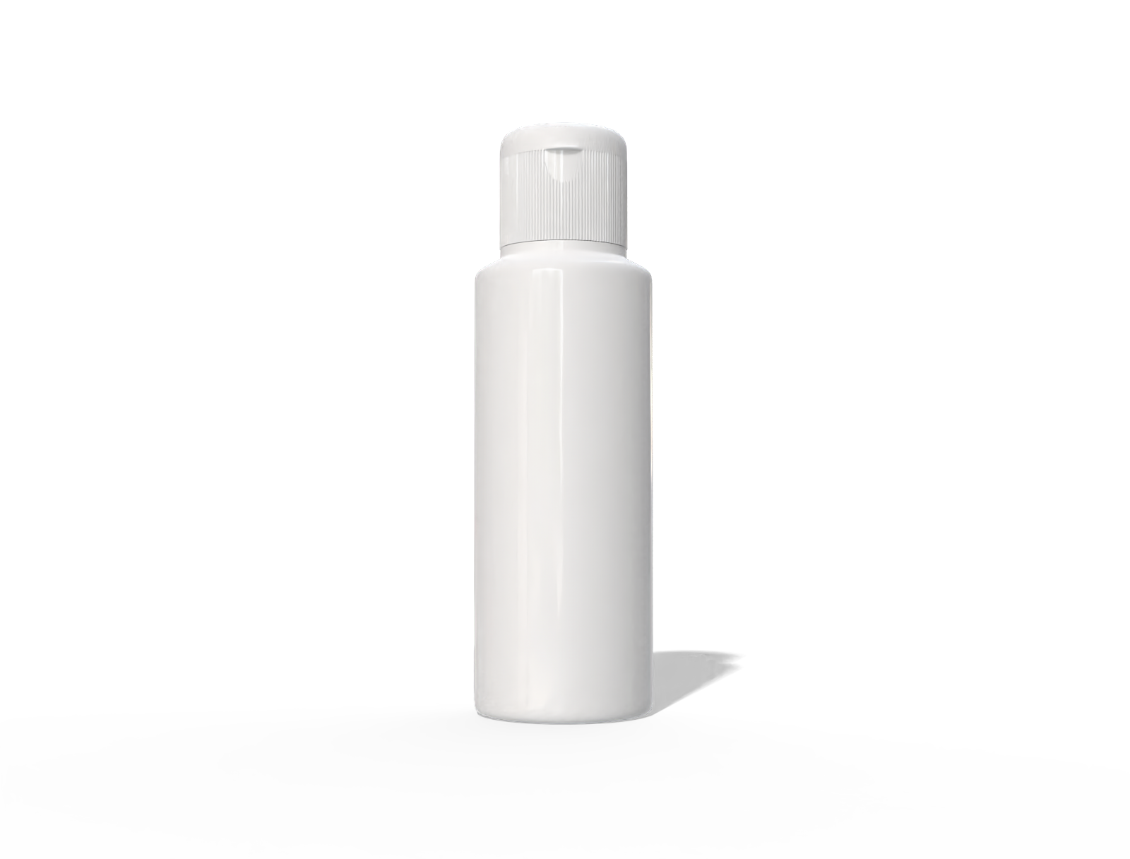 150 ml hair oil bottle — Glossy plastic