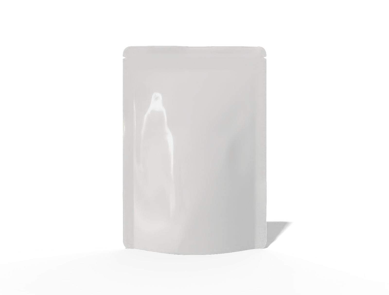 Stand up snack pouch — Glossy plastic