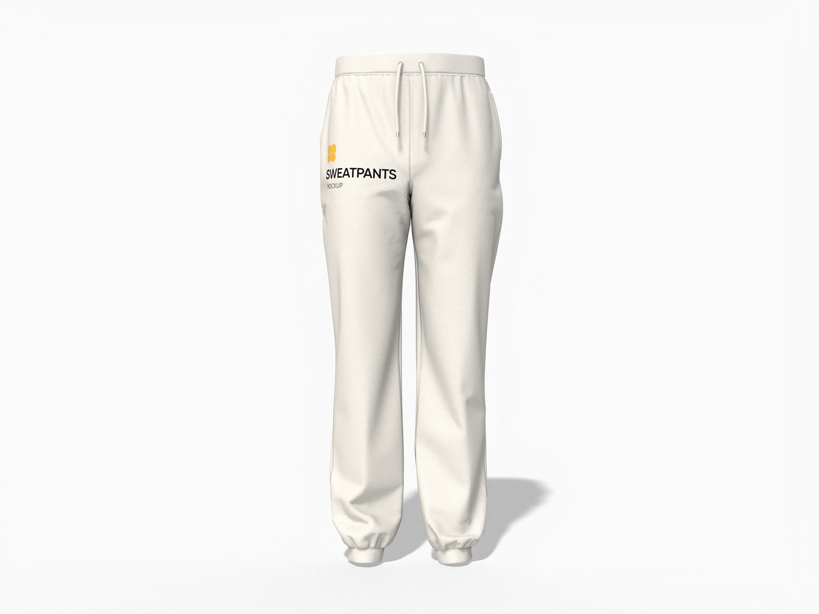Sweatpants — Cotton base fabric
