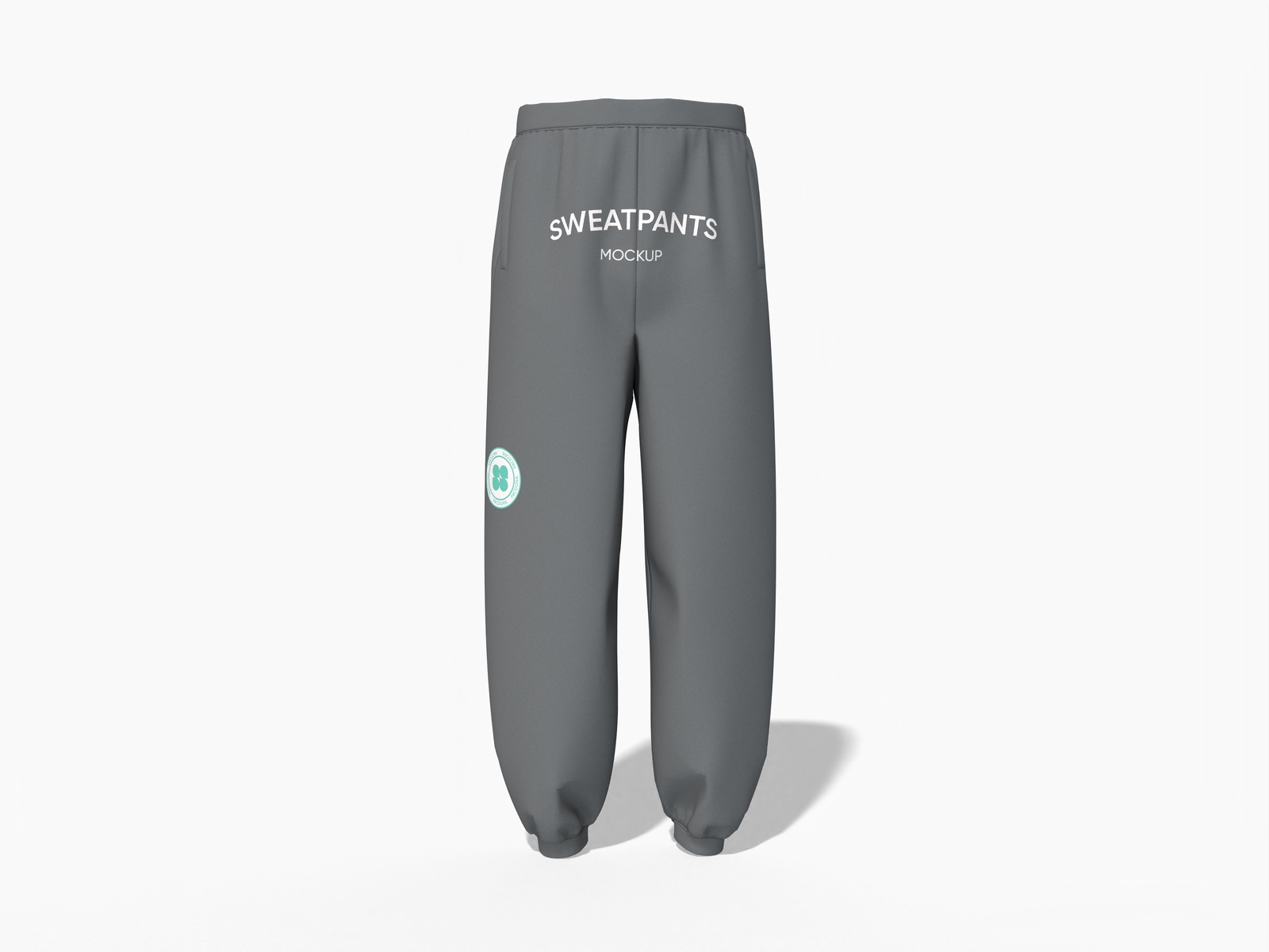Sweatpants — Cotton base fabric