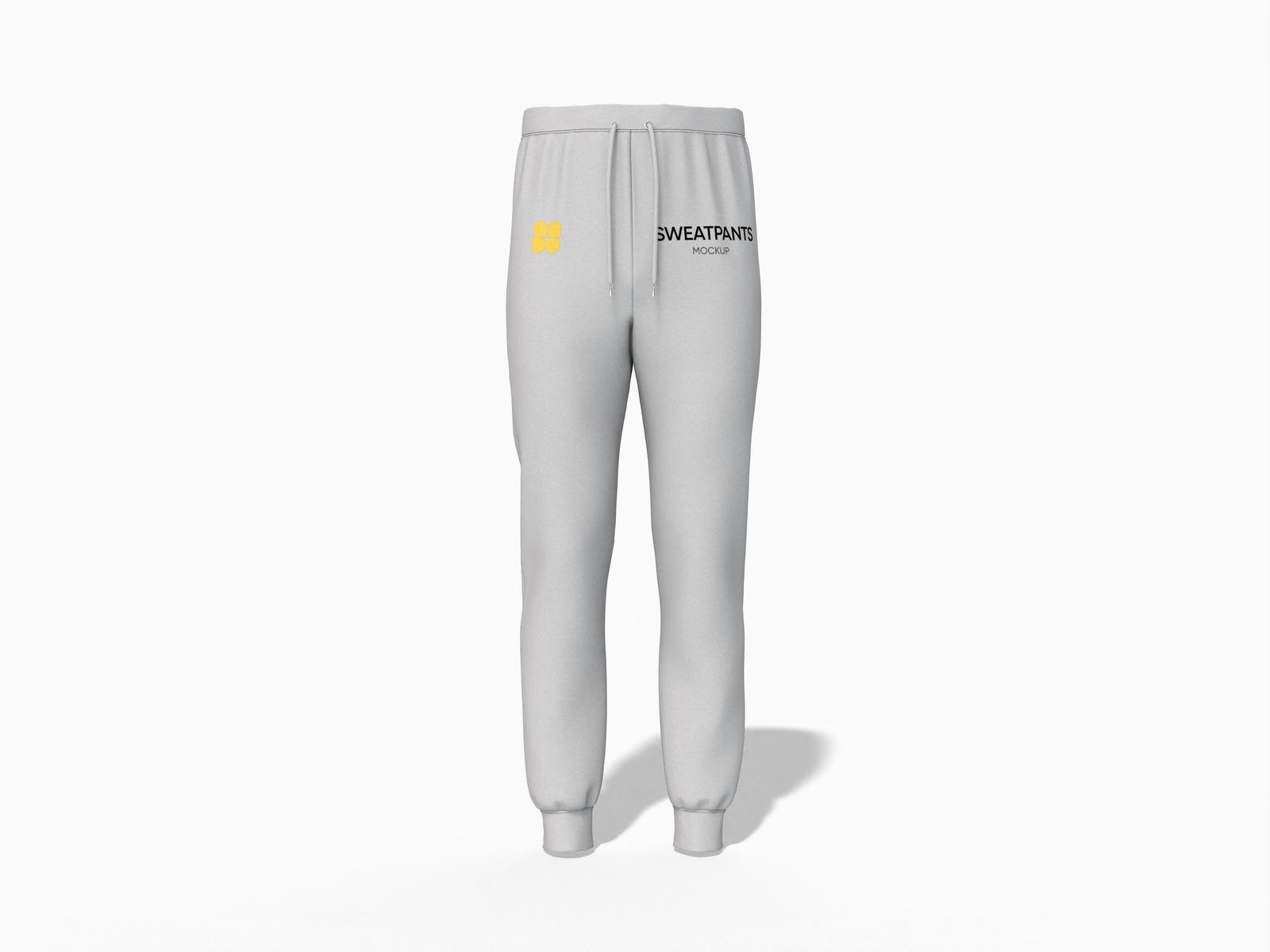 Sweatpants — Cotton base fabric