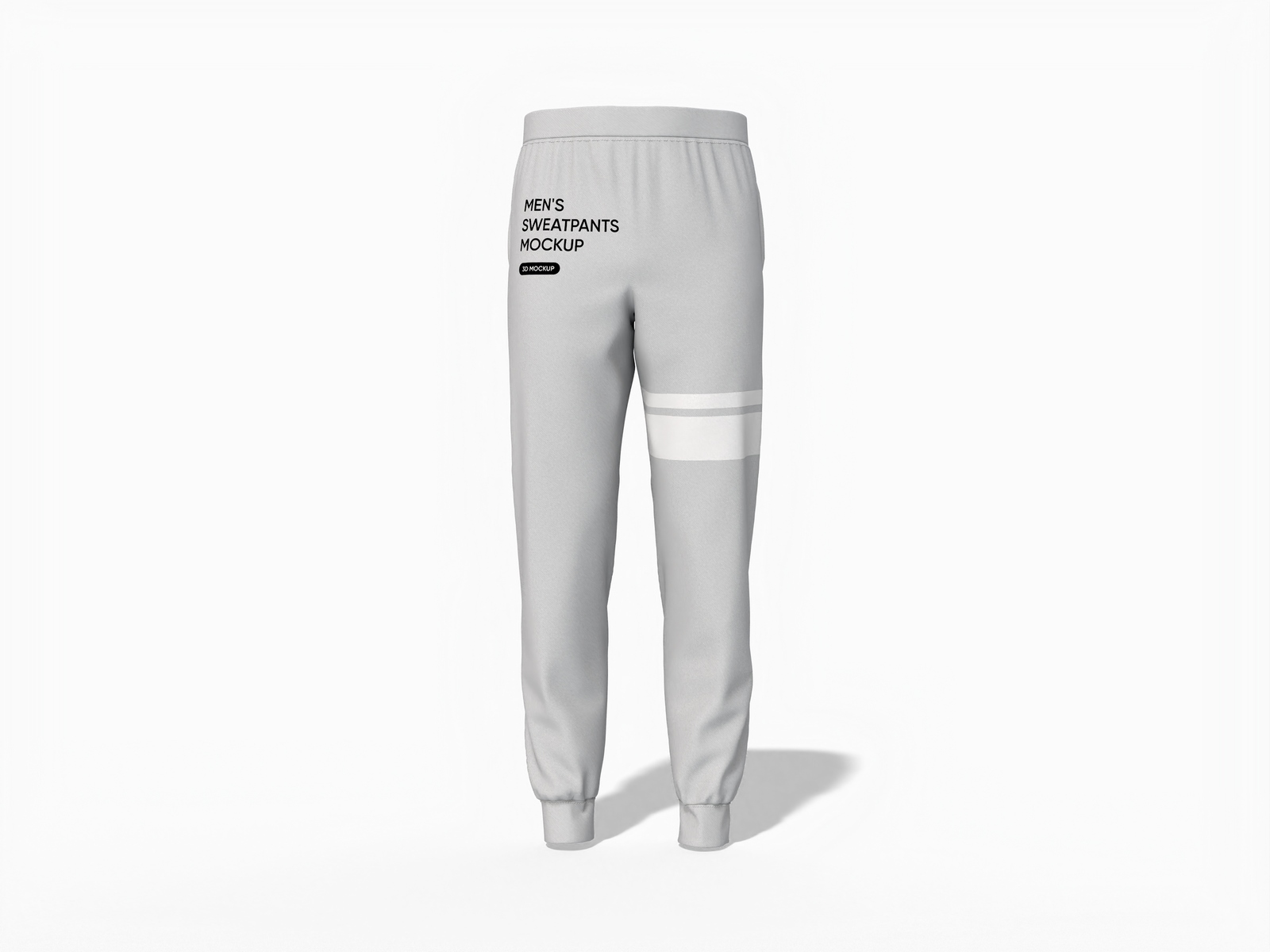Men's sweatpants — Cotton base fabric