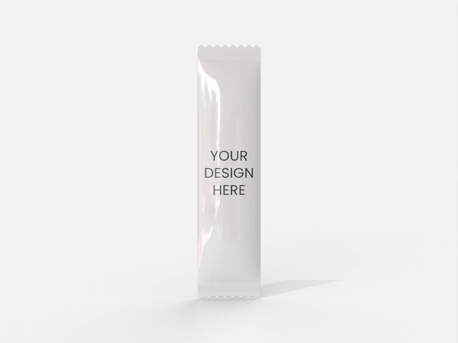 Sachet chocolate package milk powder pouch — Glossy plastic
