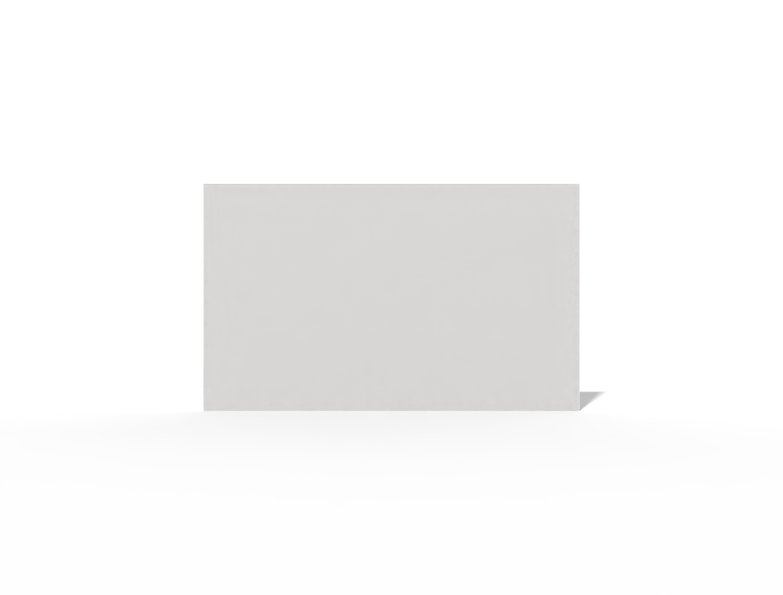 Standard business card for JP — White paperboard