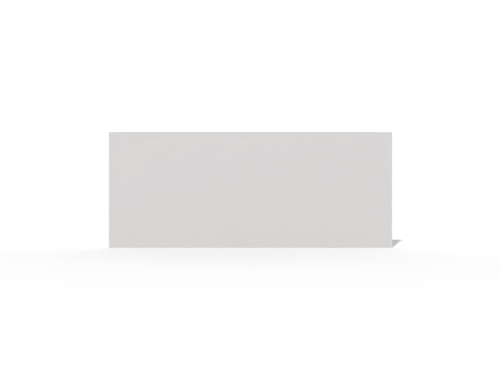Mini business card — White paperboard