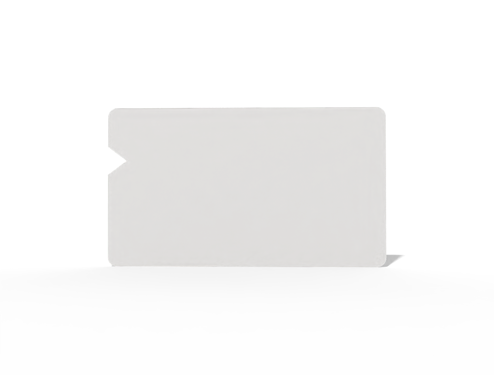 Business card — White paperboard