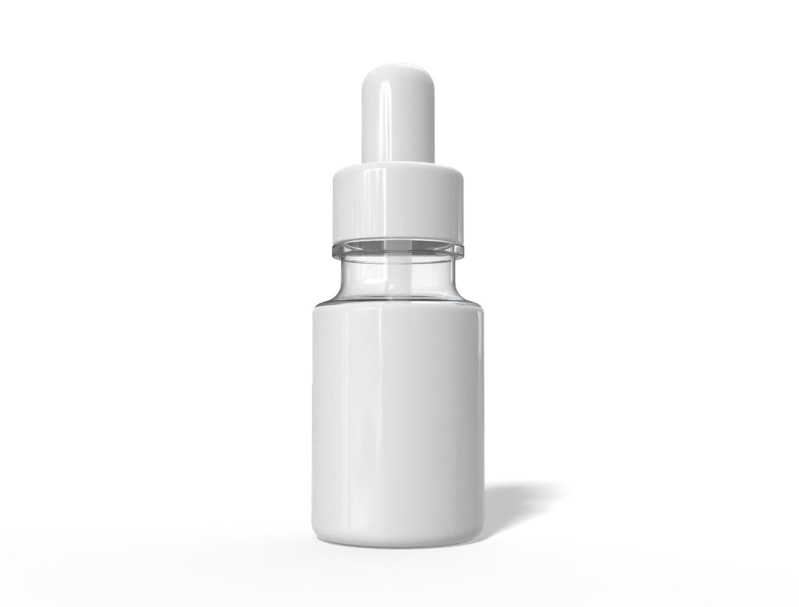 15 ml dropper bottle — Glossy glass
