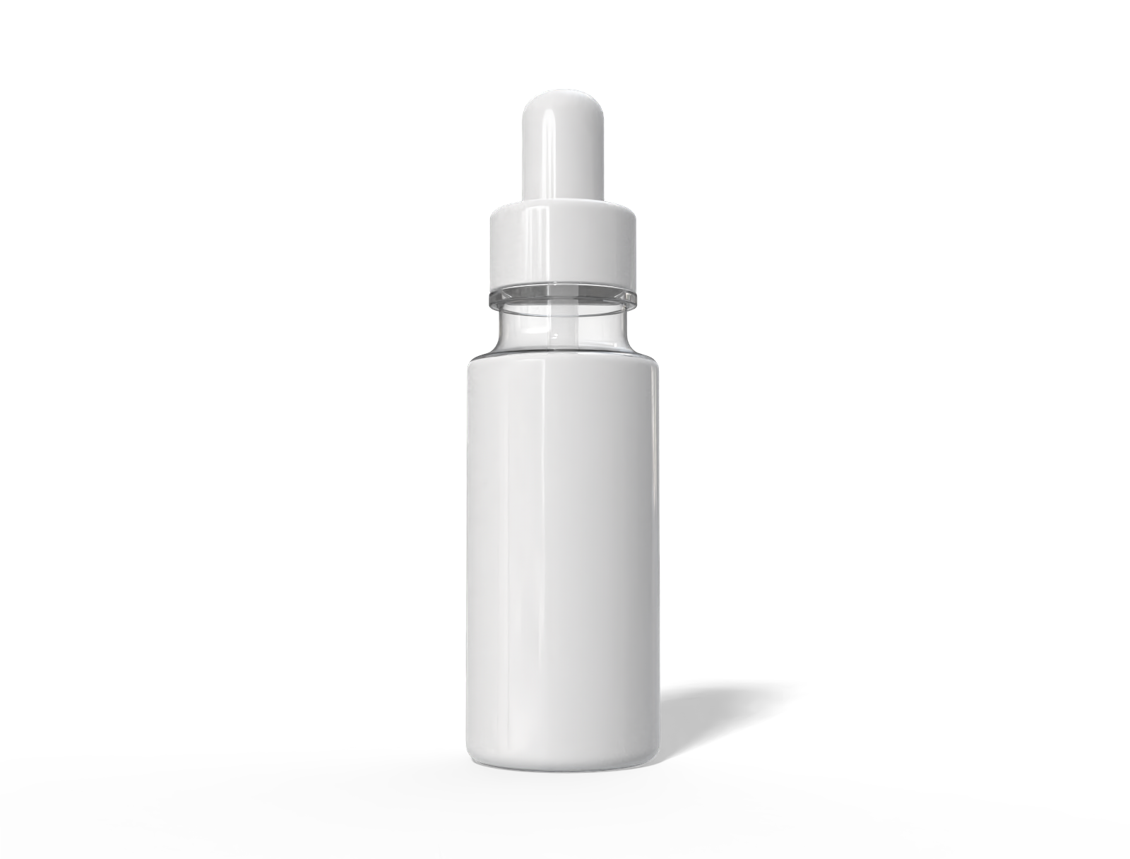 Essential oil dropper bottle — Glossy glass