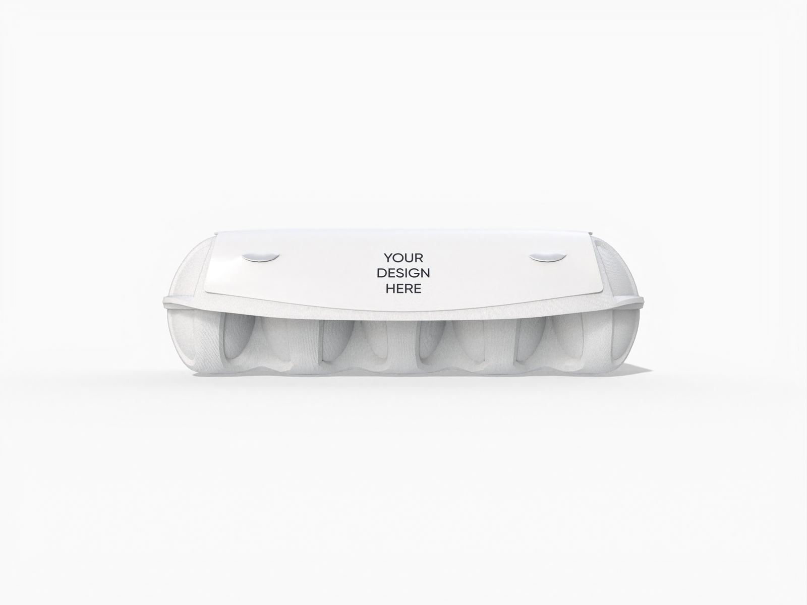 Egg box — White paperboard