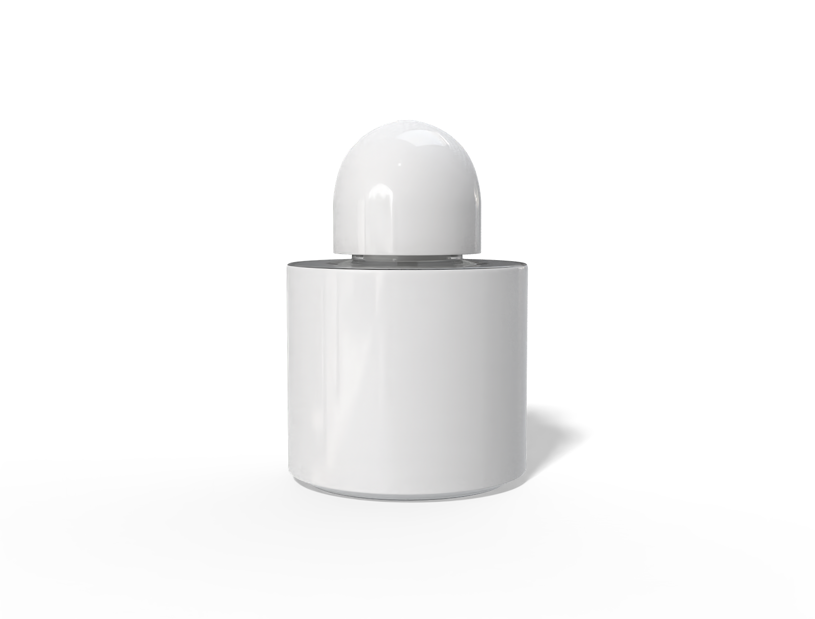 Glass perfume bottle — Glossy glass