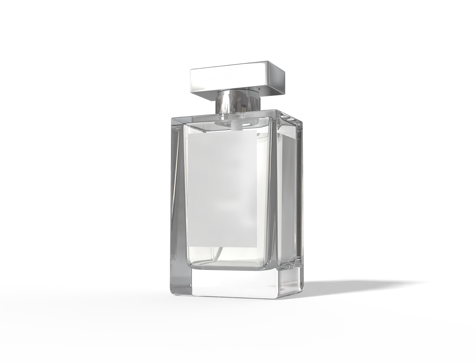 Perfume bottle — Glossy glass