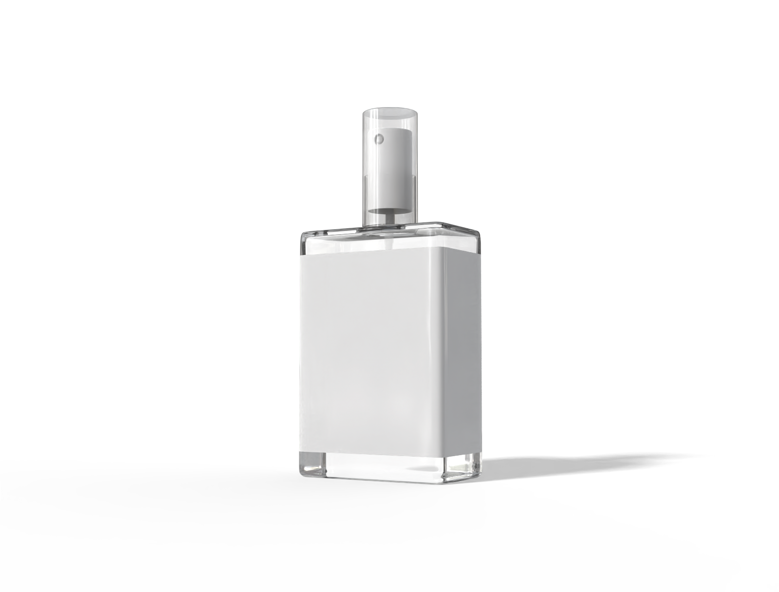 Perfume spray bottle — Glossy glass