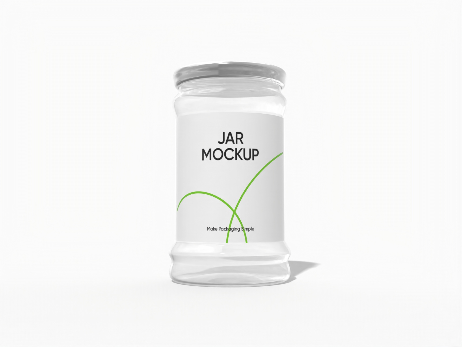 200ml glass jar — Glossy glass
