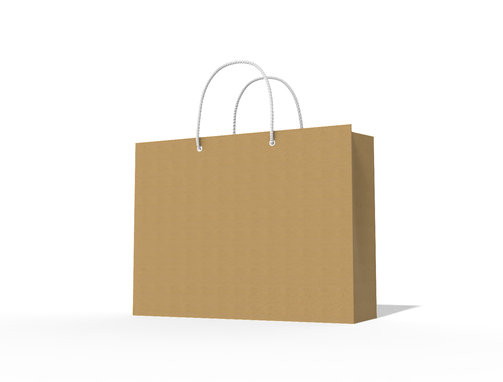 Shopping paper bag — Kraft paper