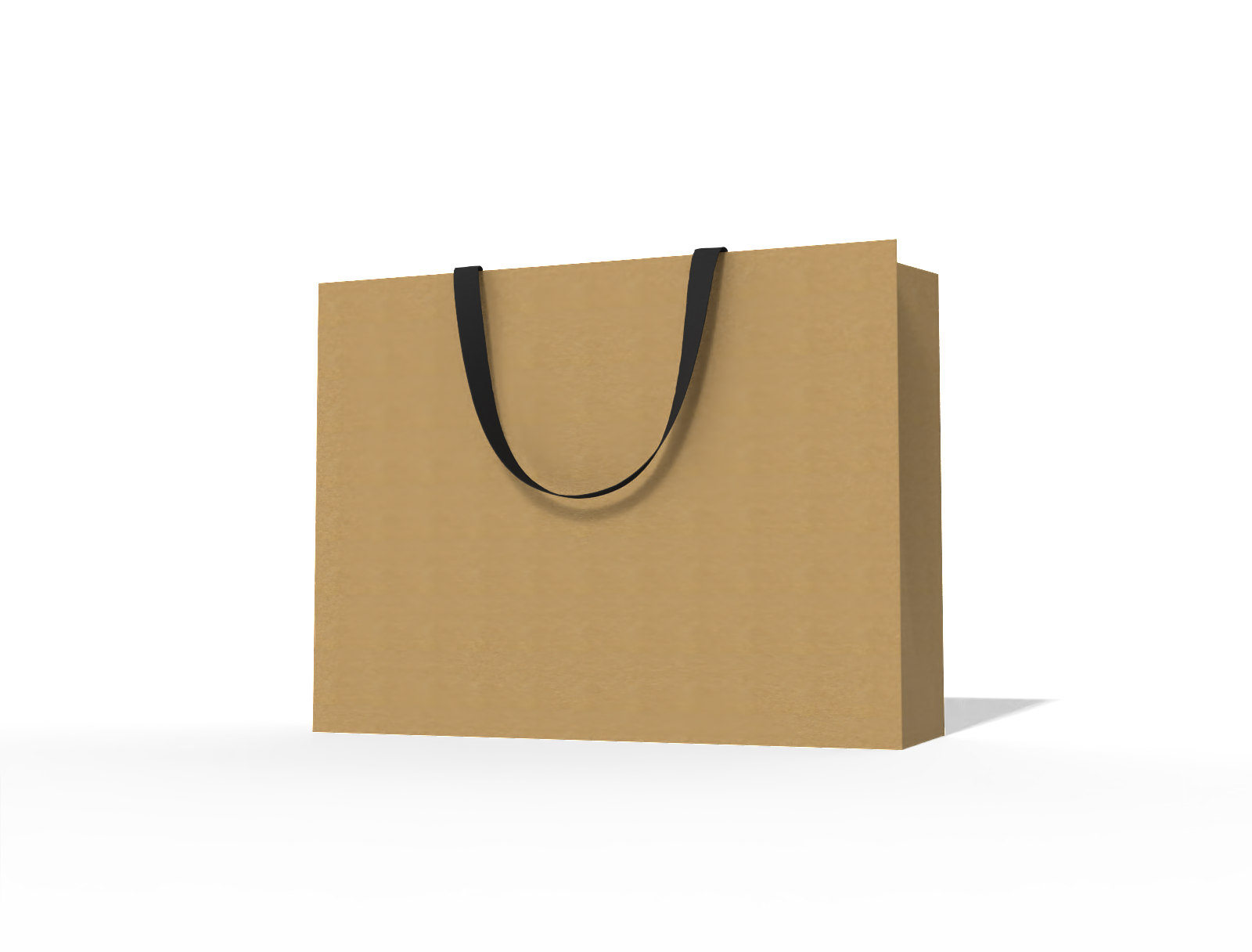 Paper tote bag — Kraft paper