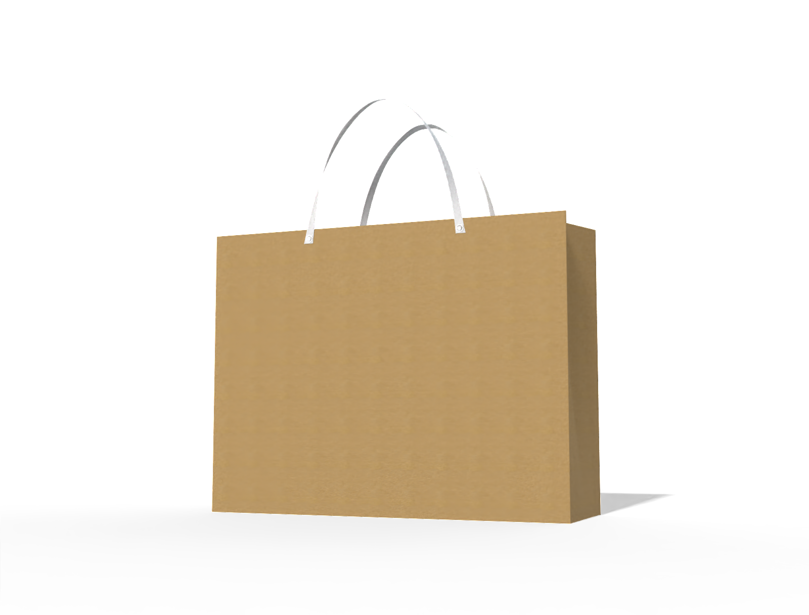 Paper gift tote bag — Kraft paper