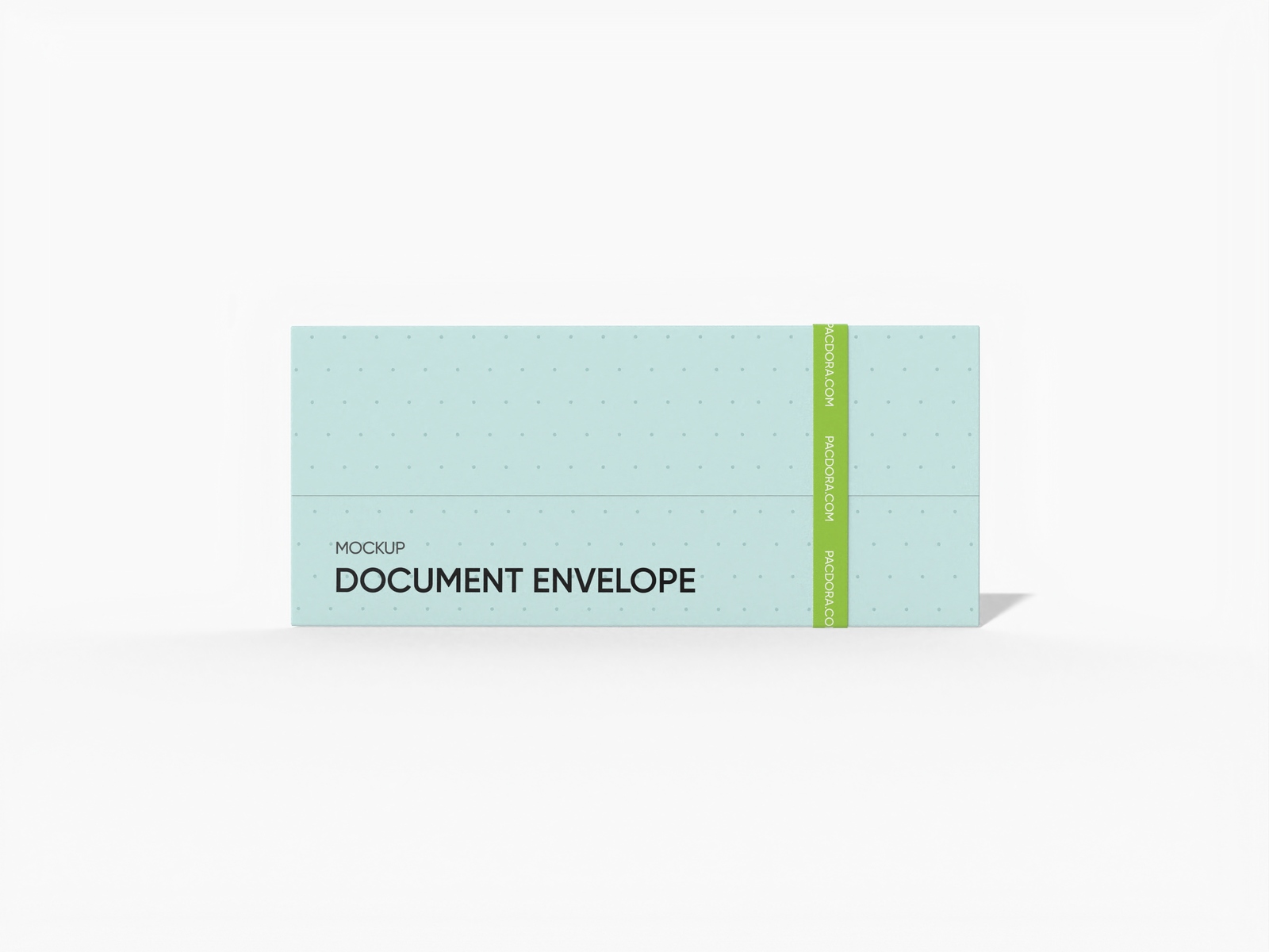 #10 invitation envelope — White paperboard