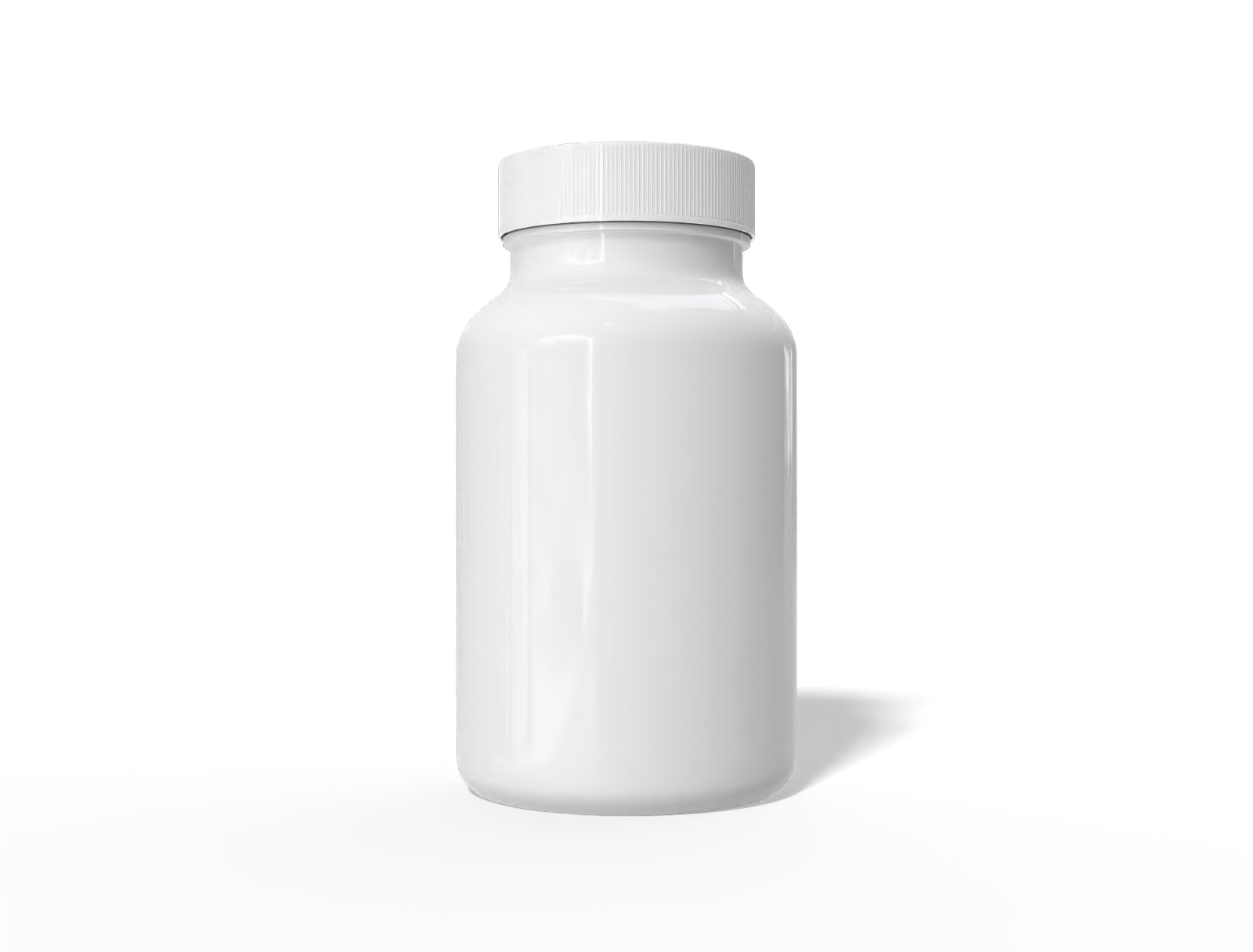 Nutraceutical plastic bottle — Glossy plastic